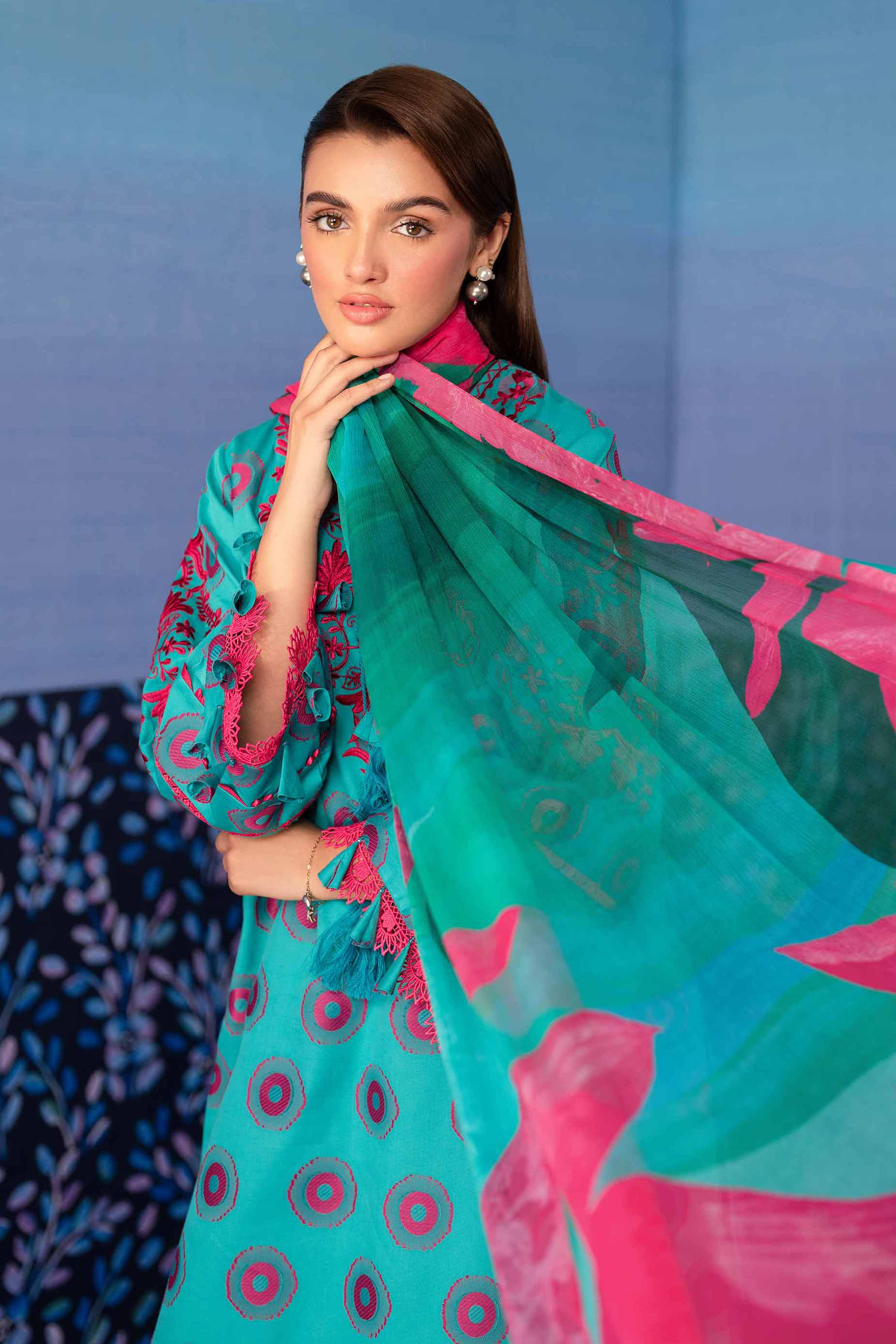 3 Piece - Jacquard Embroidered Suit - 42501094 for Women - Unstitched Collection | Nishat | Shop Online