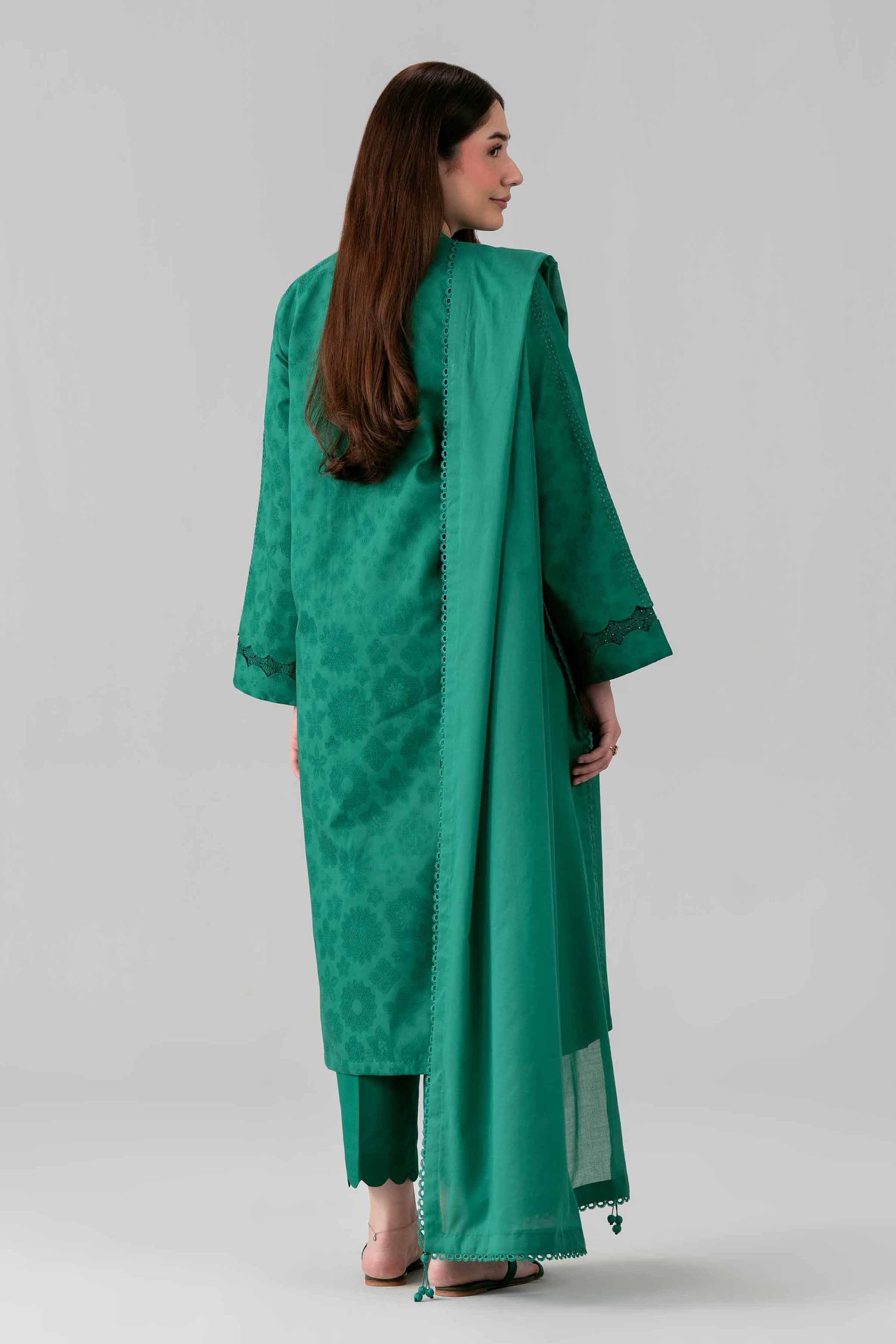 3 Piece - Jacquard Suit - 42501099-1 for Women - Unstitched Collection | Nishat | Shop Online
