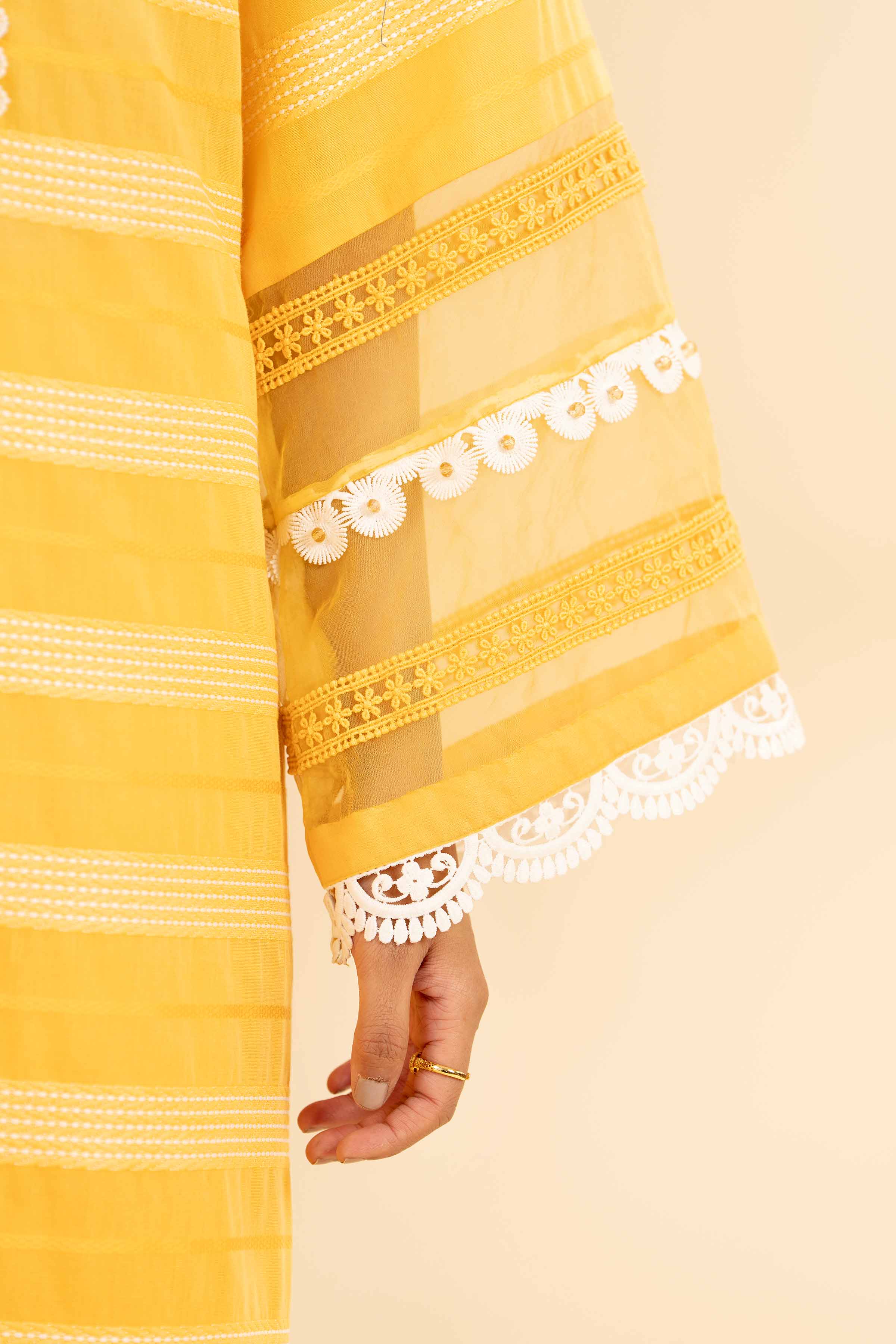 3 Piece - Paste Printed With Jacquard Suit - 42501110 for Women - Unstitched Collection | Nishat | Shop Online