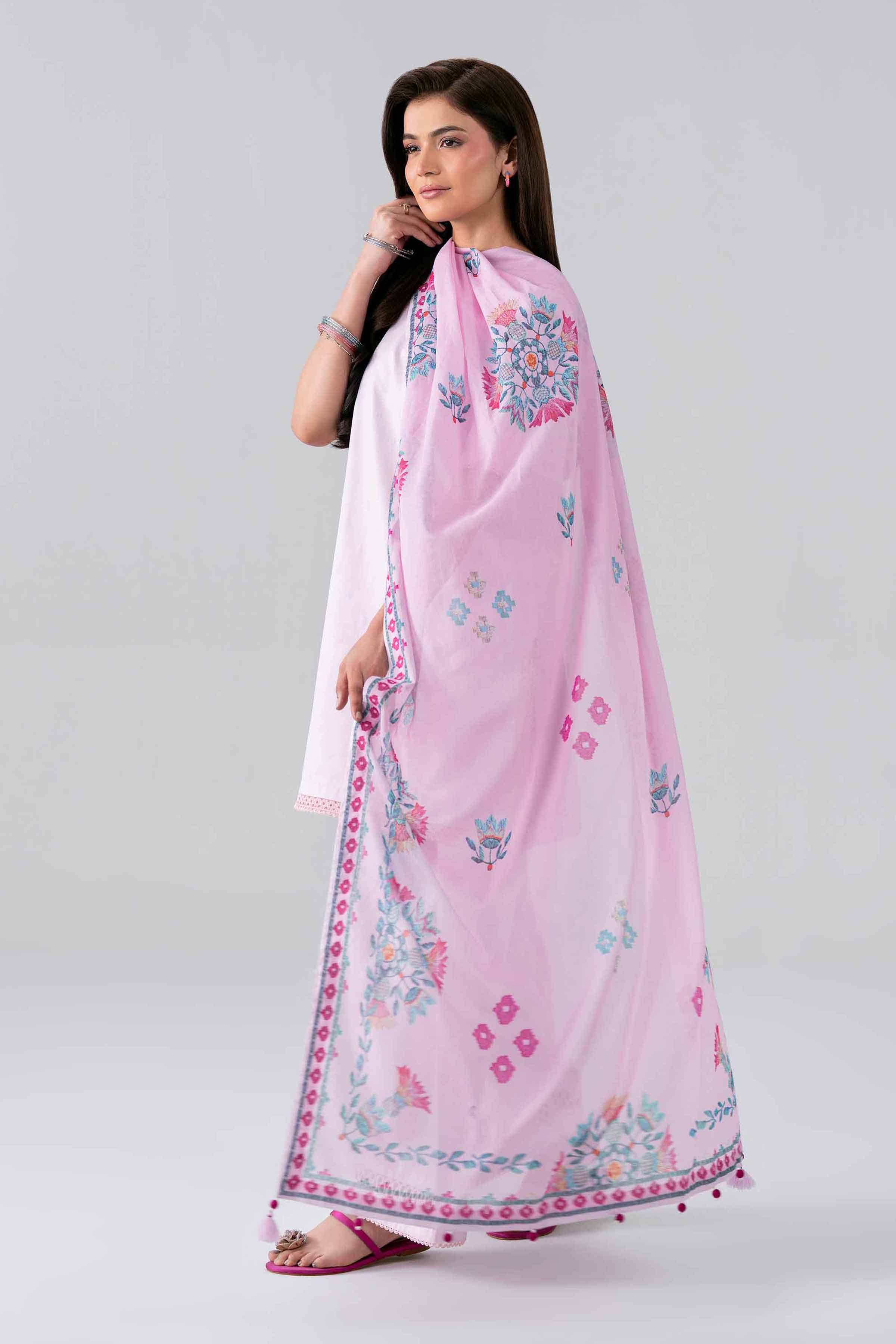 2 Piece - Jacquard Suit - 42501115 for Women - Unstitched Collection | Nishat | Shop Online
