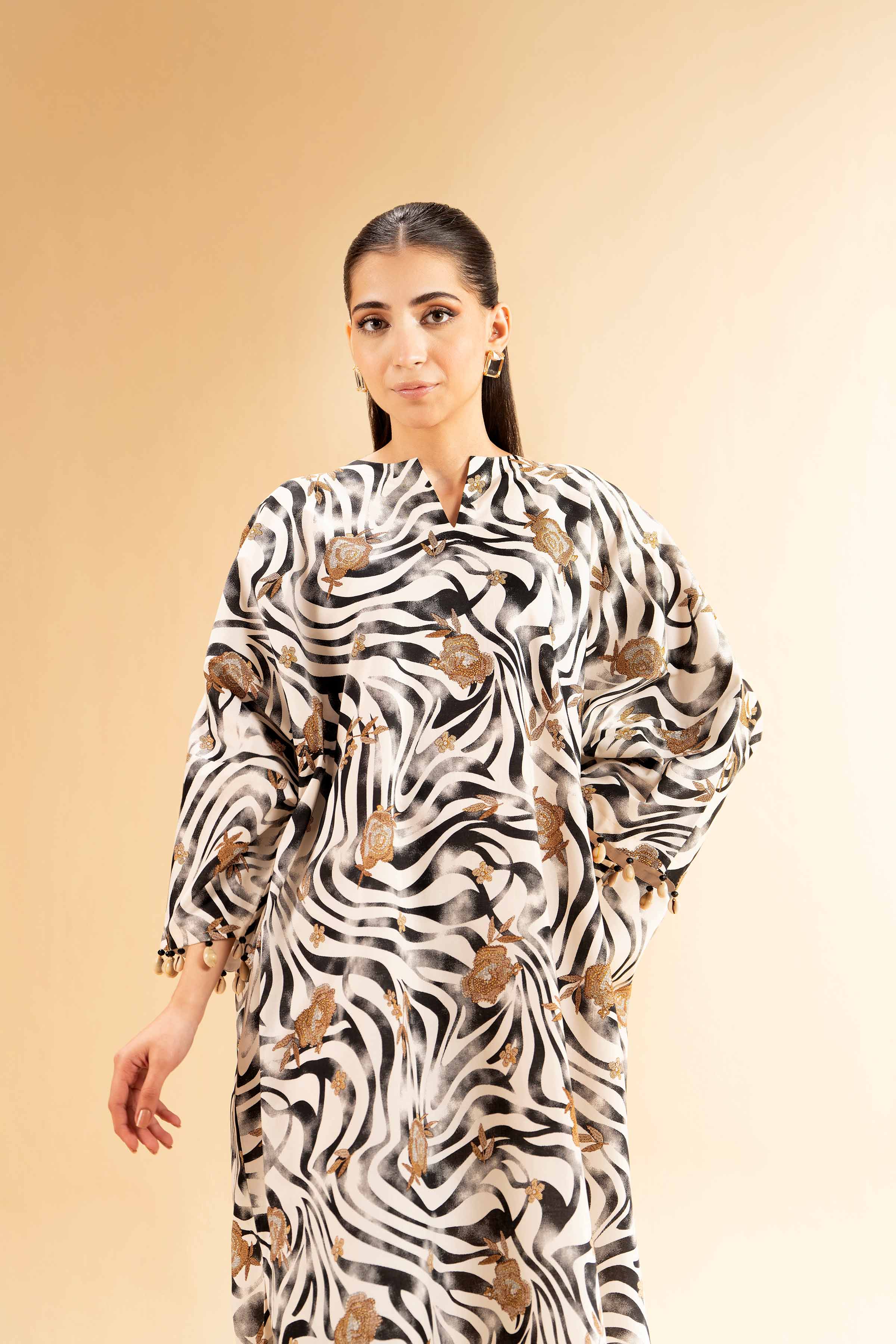 2 Piece - Printed Suit - 42501123 for Women - Unstitched Collection | Nishat | Shop Online