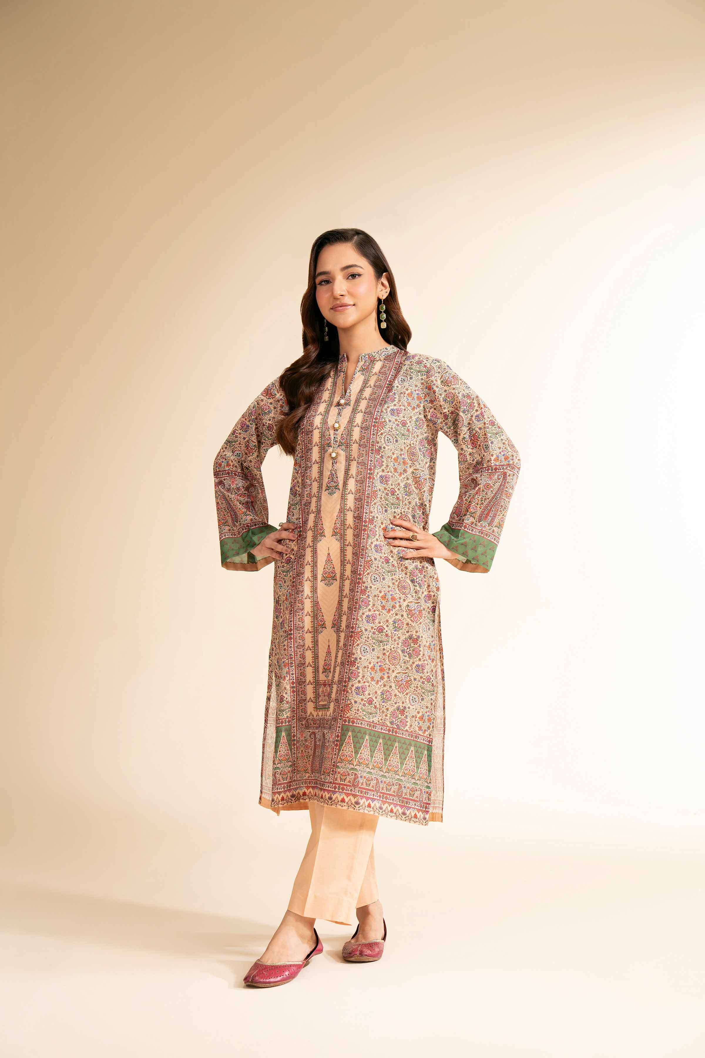 2 Piece - Digital Printed Suit - 42501127 for Women - Unstitched Collection | Nishat | Shop Online