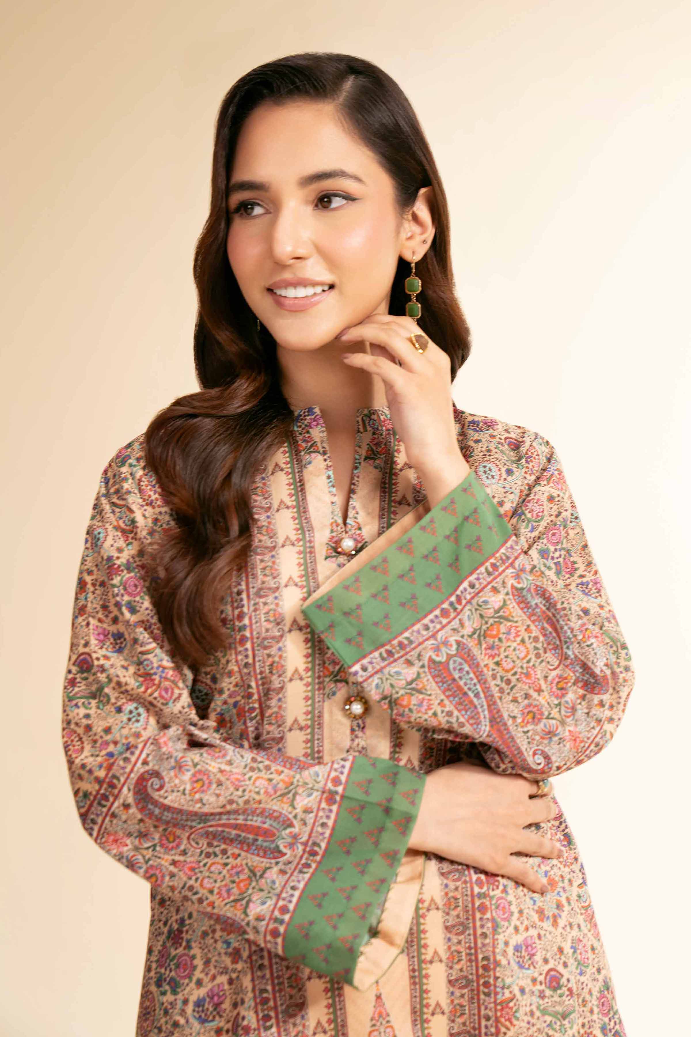 2 Piece - Digital Printed Suit - 42501127 for Women - Unstitched Collection | Nishat | Shop Online