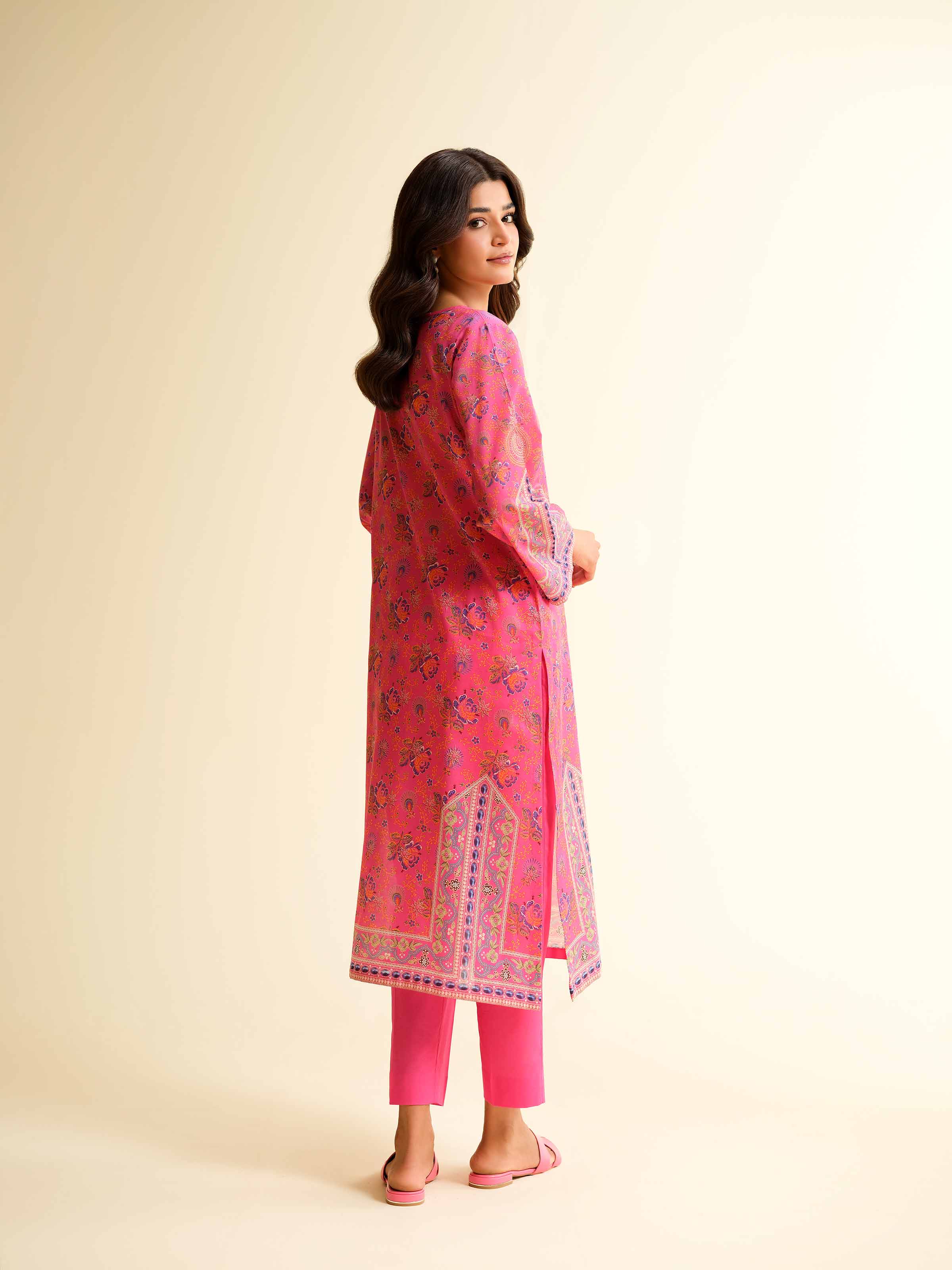 2 Piece - Digital Printed Suit - 42501135 for Women - Unstitched Collection | Nishat | Shop Online