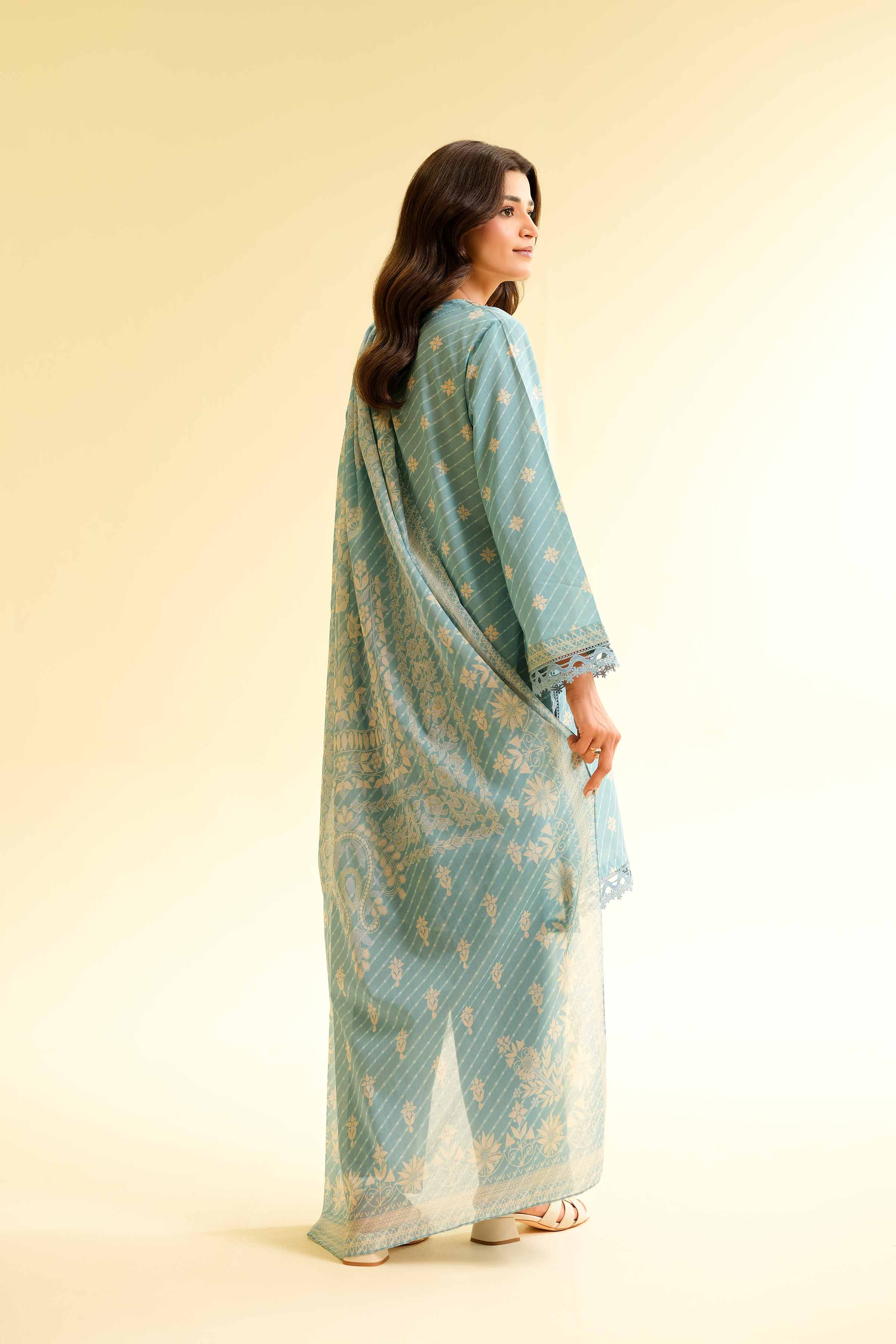 2 Piece - Printed Embroidered Suit - 42501162 for Women - Unstitched Collection | Nishat | Shop Online