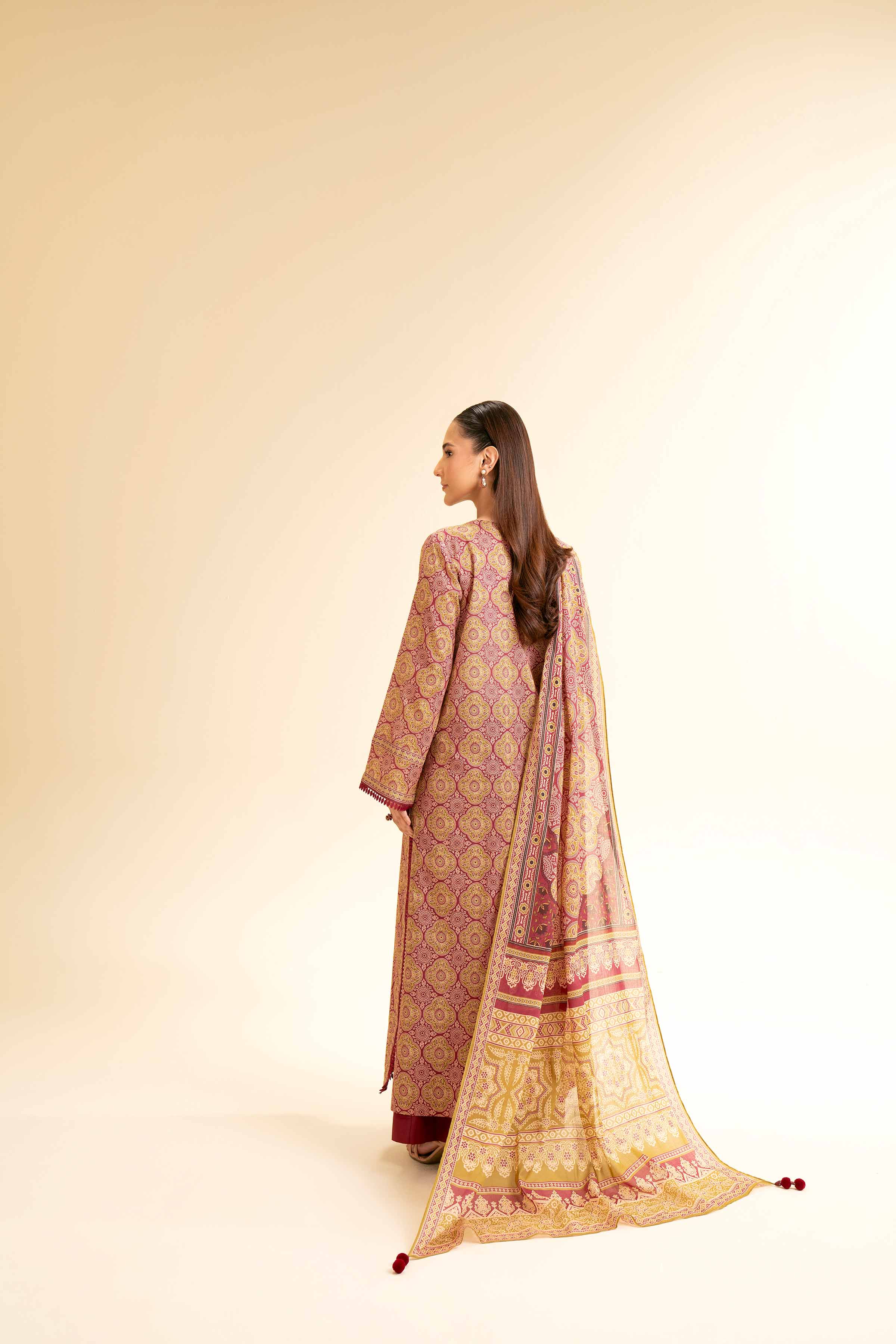 2 Piece - Printed Suit - 42501166 for Women - Unstitched Collection | Nishat | Shop Online