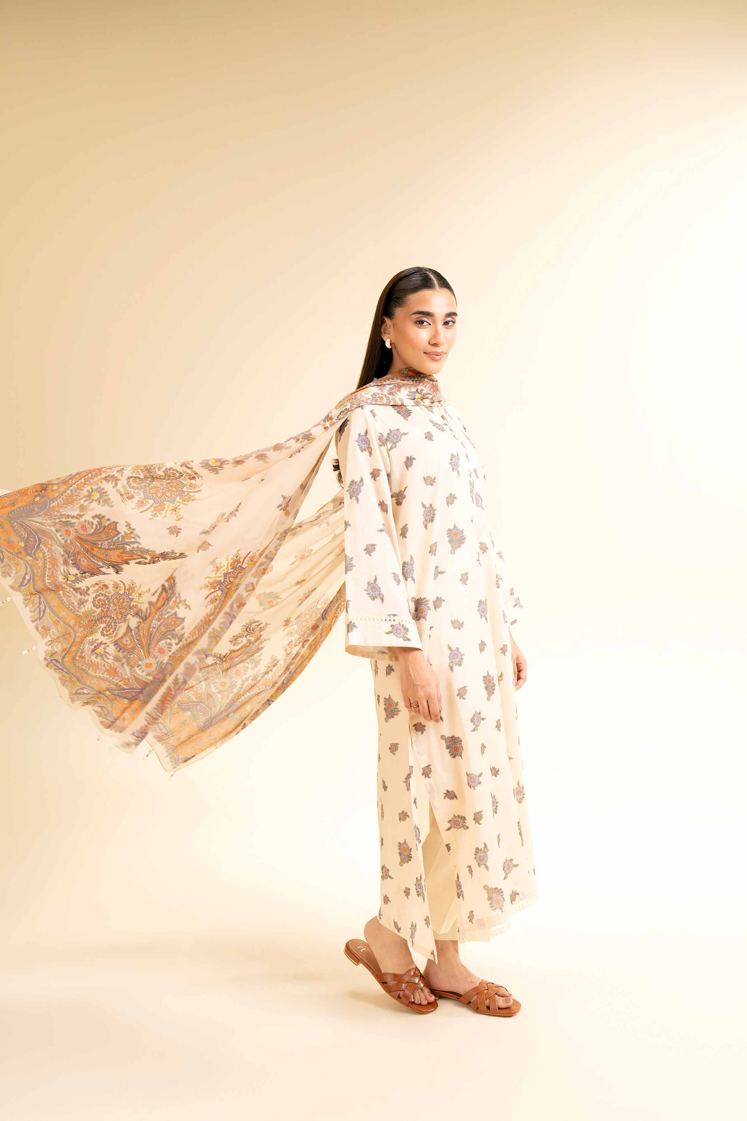 2 Piece - Printed Suit - 42501167 for Women - Unstitched Collection | Nishat | Shop Online