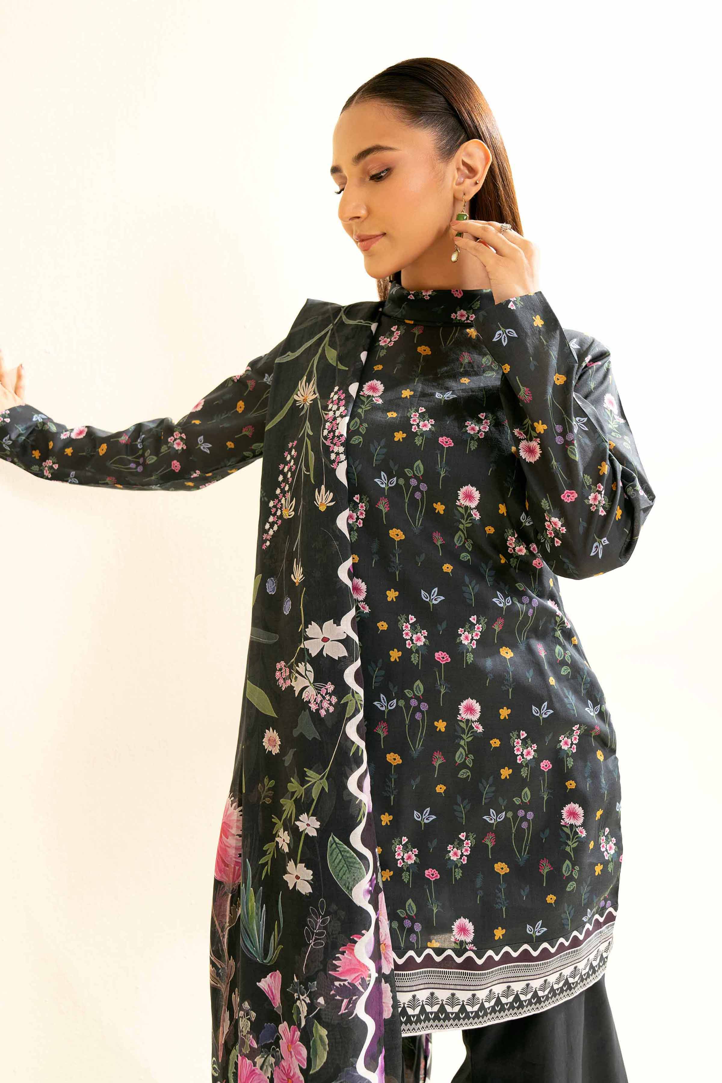 2 Piece - Printed Suit - 42501175 for Women - Unstitched Collection | Nishat | Shop Online