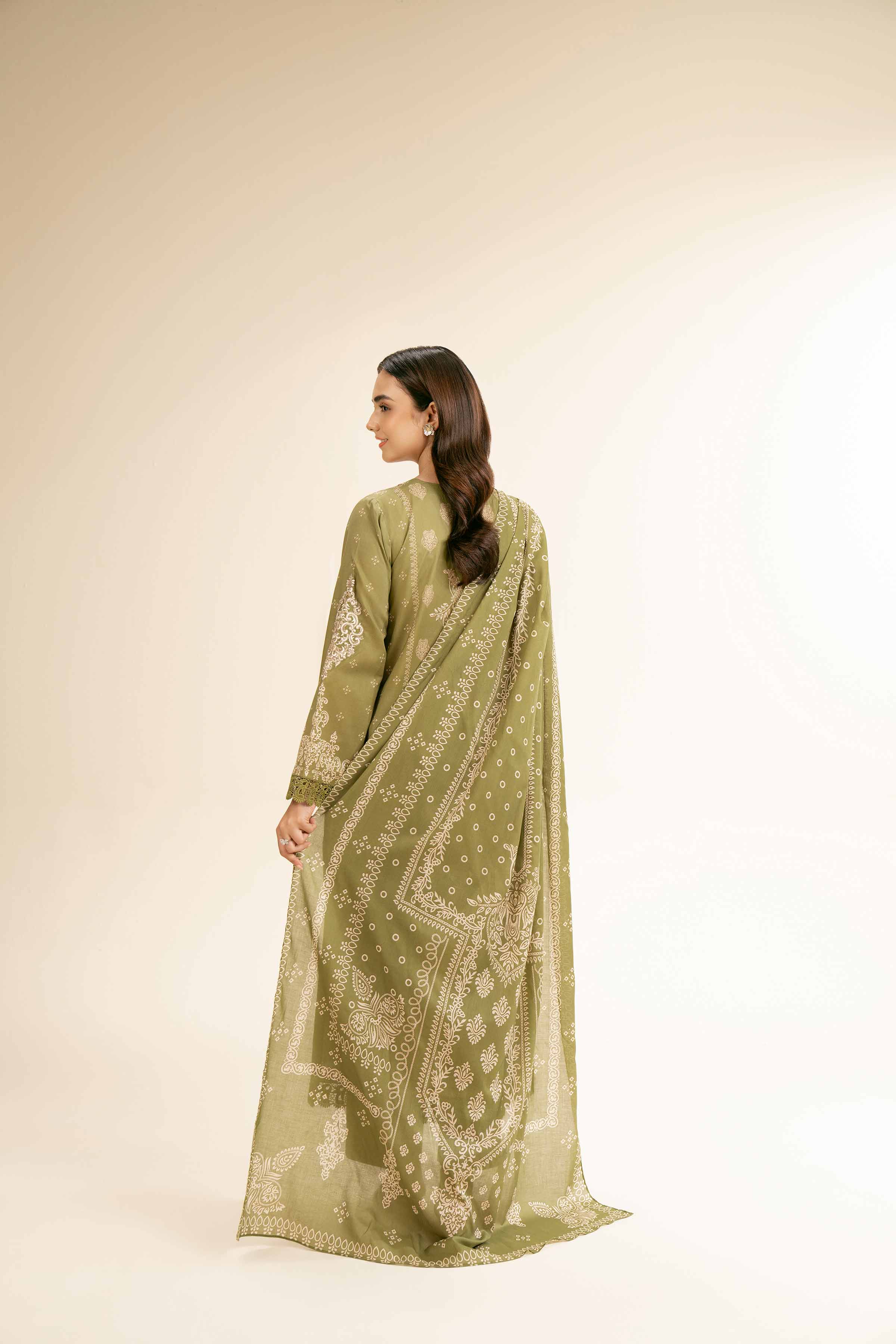 3 Piece - Digital Printed Embroidered Suit - 42501180 for Women - Unstitched Collection | Nishat | Shop Online
