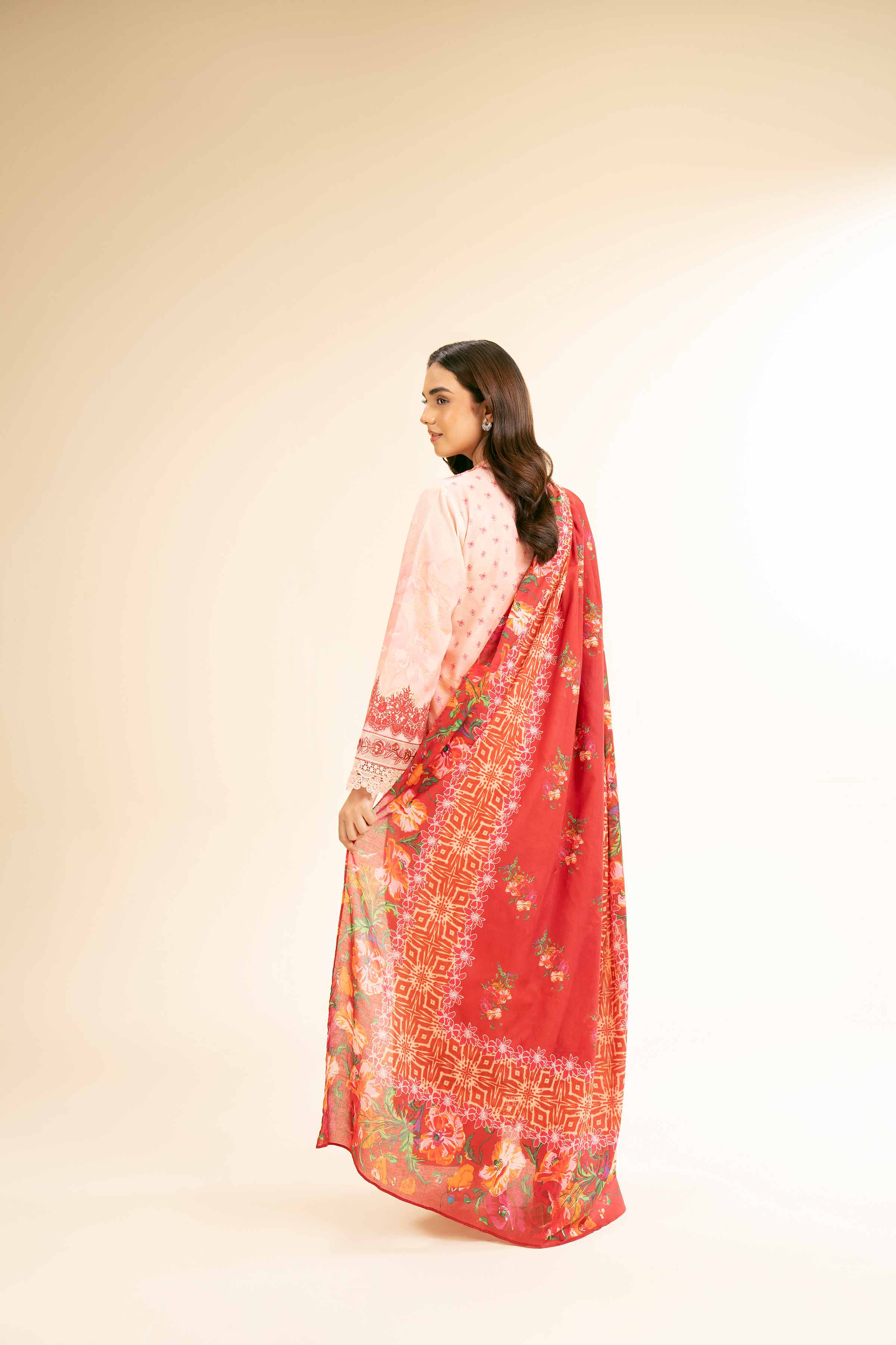 3 Piece - Digital Printed Embroidered Suit - 42501185 for Women - Unstitched Collection | Nishat | Shop Online