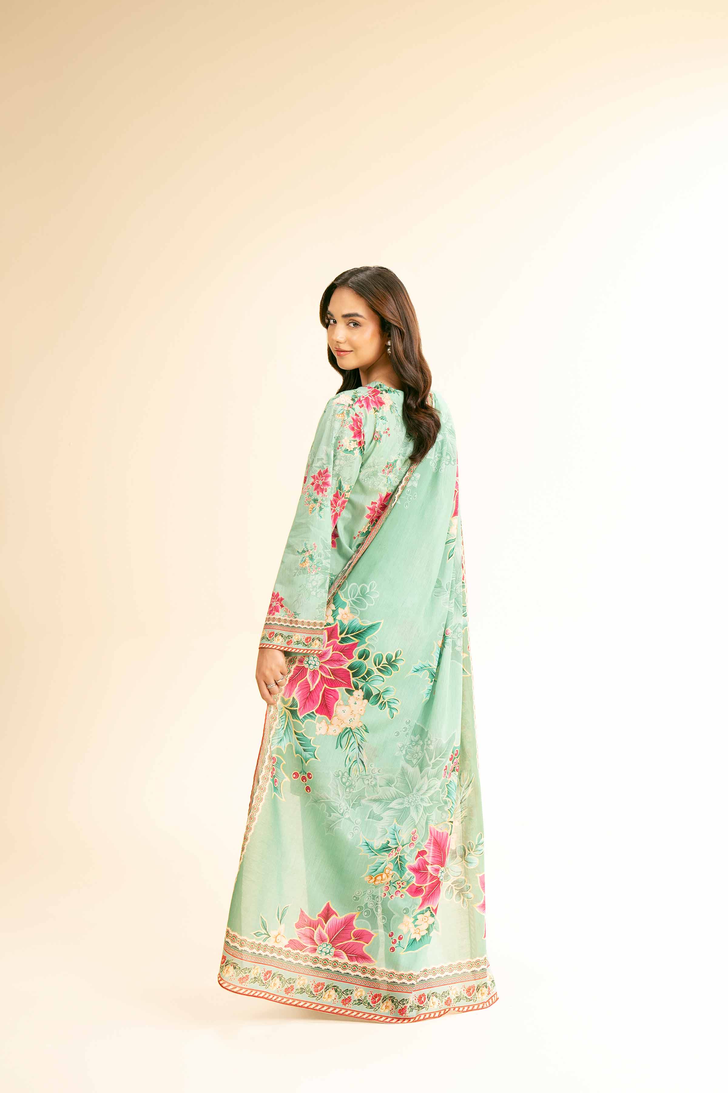 3 Piece - Digital Printed Suit - 42501187 for Women - Unstitched Collection | Nishat | Shop Online