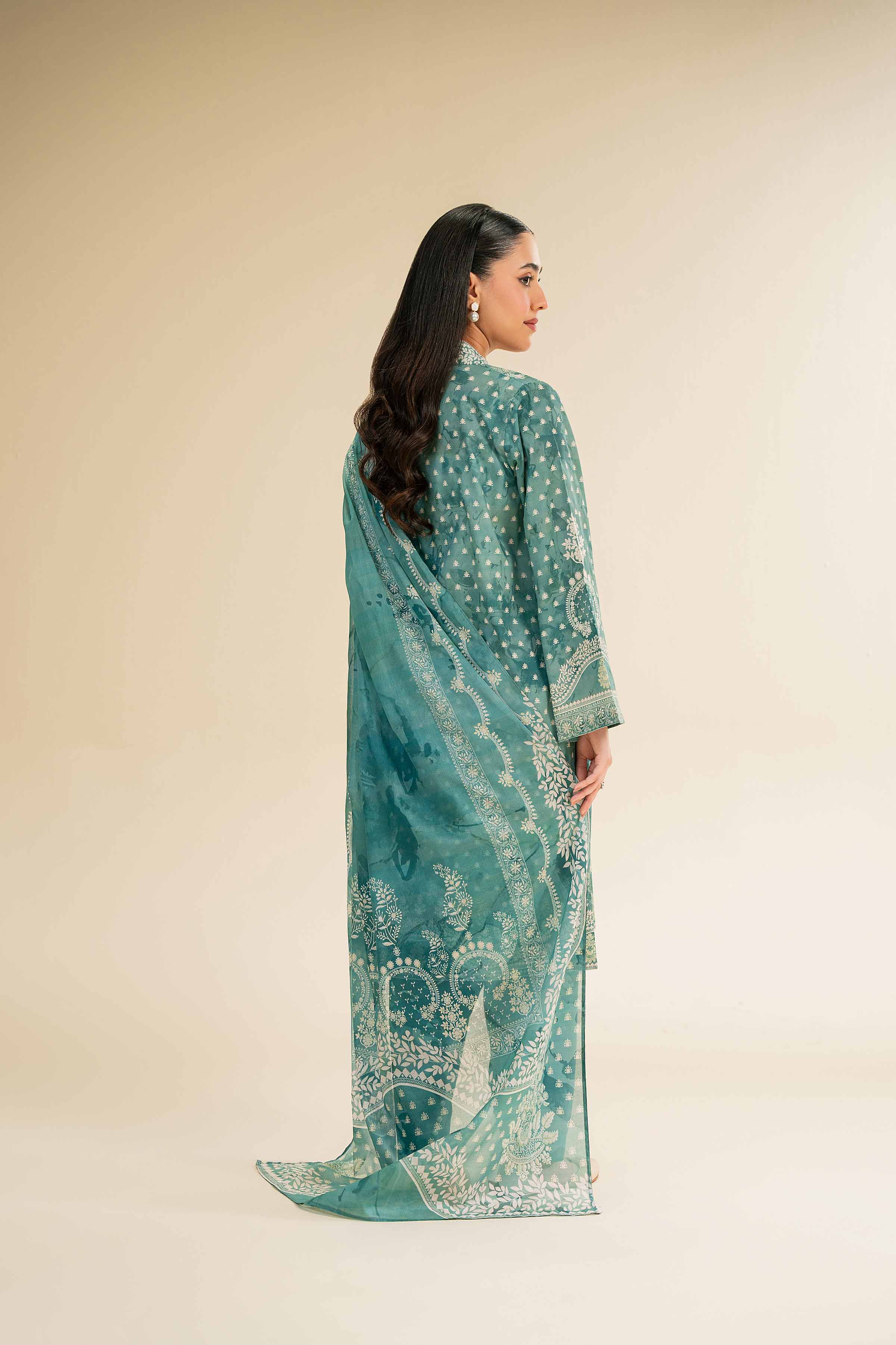 3 Piece - Digital Printed Suit - 42501197 for Women - Unstitched Collection | Nishat | Shop Online