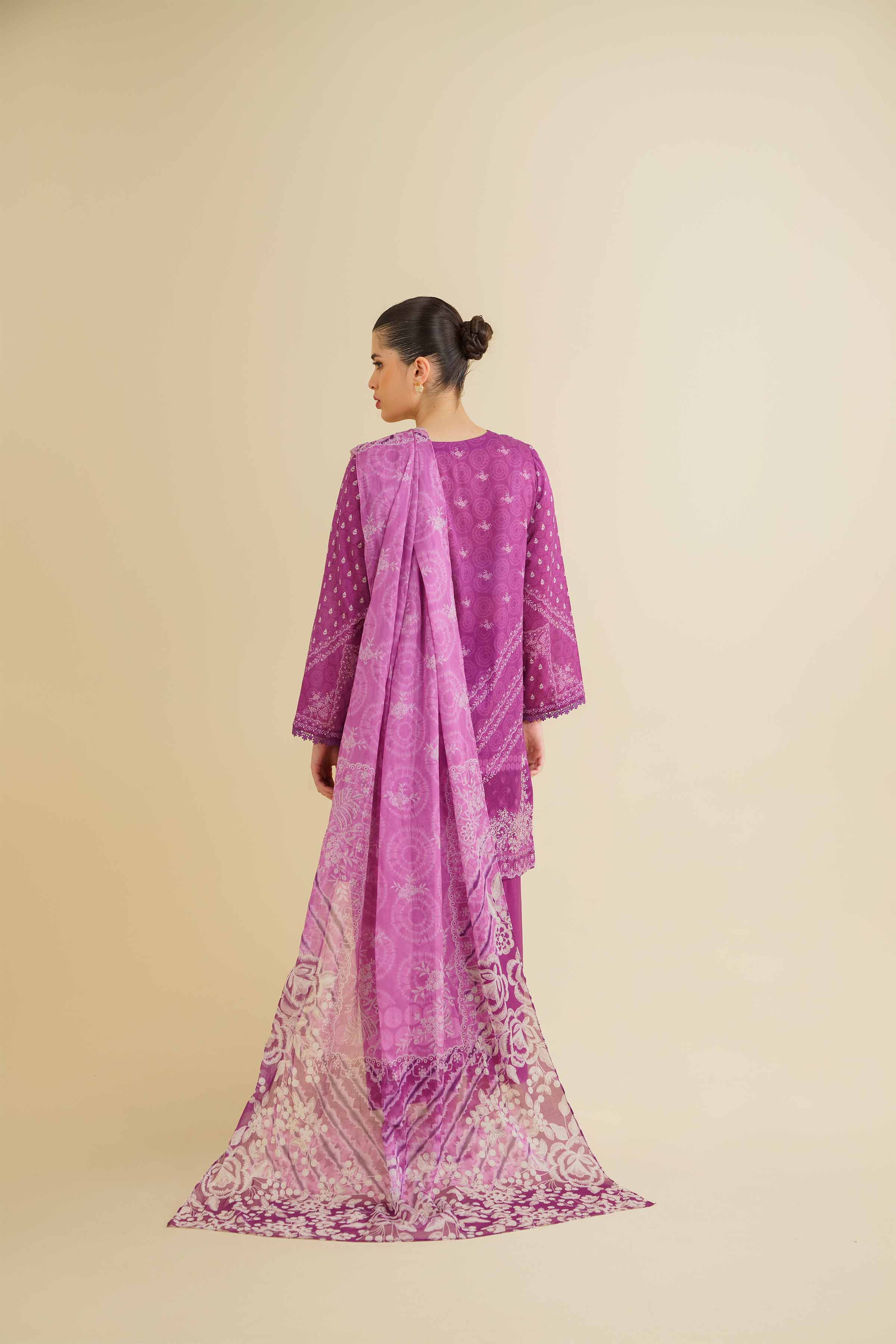 3 Piece - Digital Printed Suit - 42501199 for Women - Unstitched Collection | Nishat | Shop Online