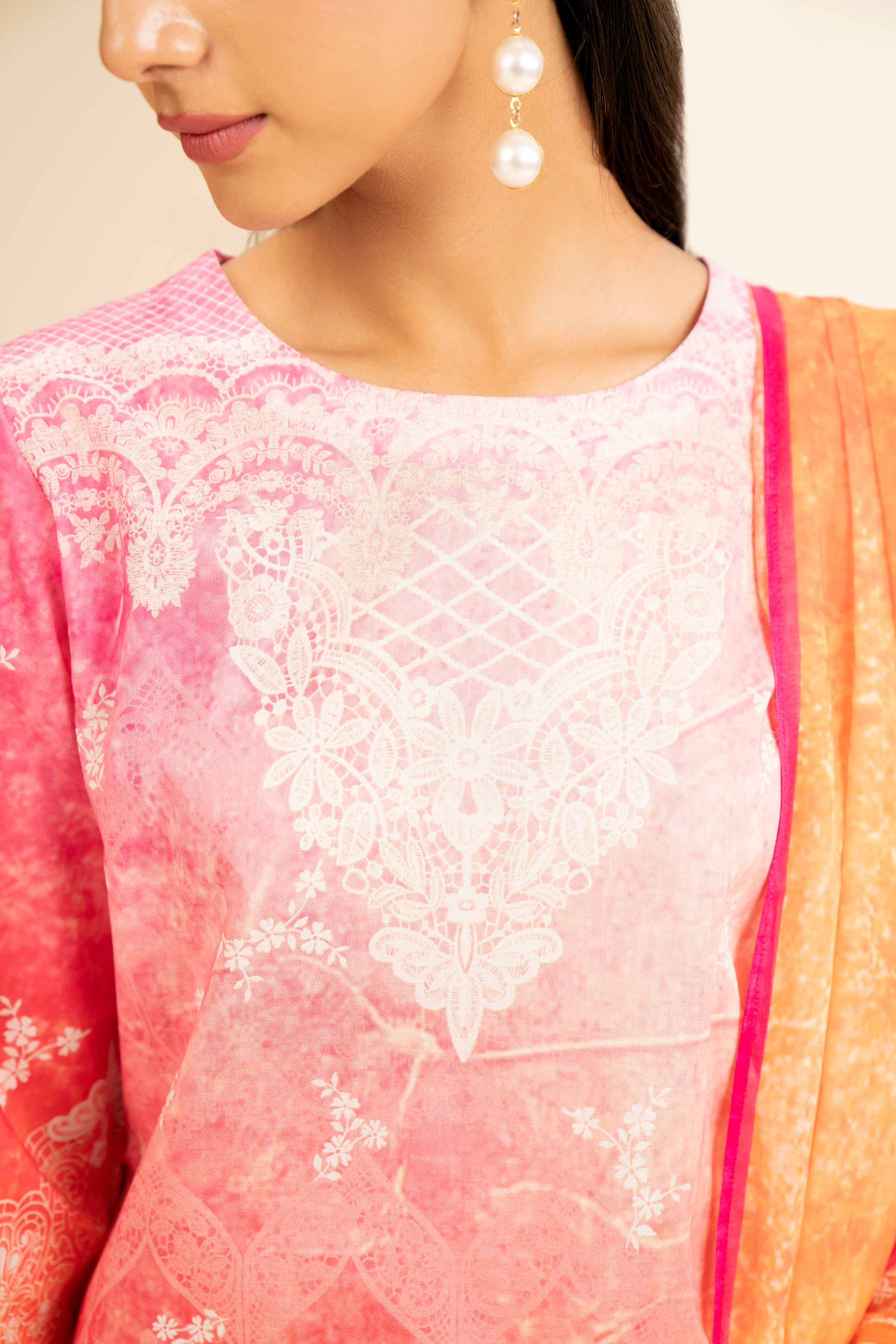 3 Piece - Digital Printed Suit - 42501200 for Women - Unstitched Collection | Nishat | Shop Online