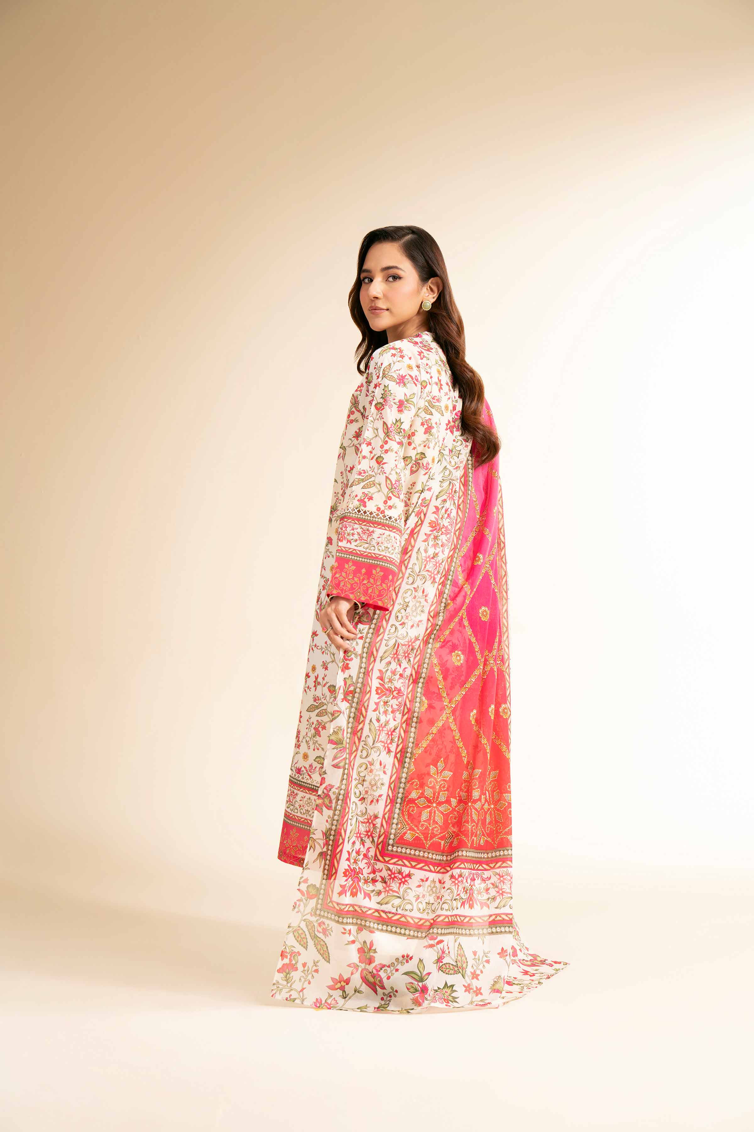 3 Piece - Digital Printed Suit - 42501212 for Women - Unstitched Collection | Nishat | Shop Online