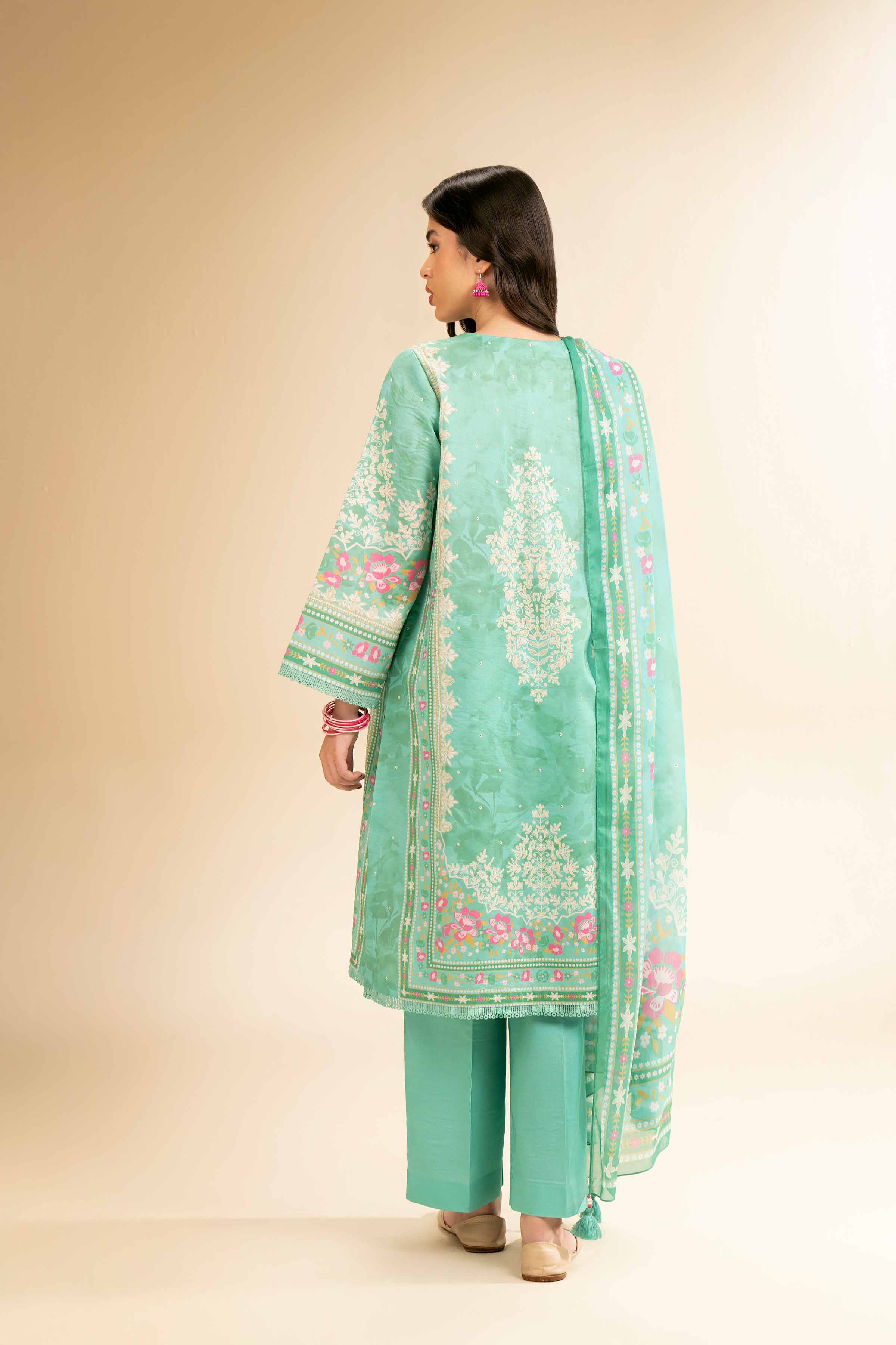 3 Piece - Digital Printed Suit - 42501213 for Women - Unstitched Collection | Nishat | Shop Online