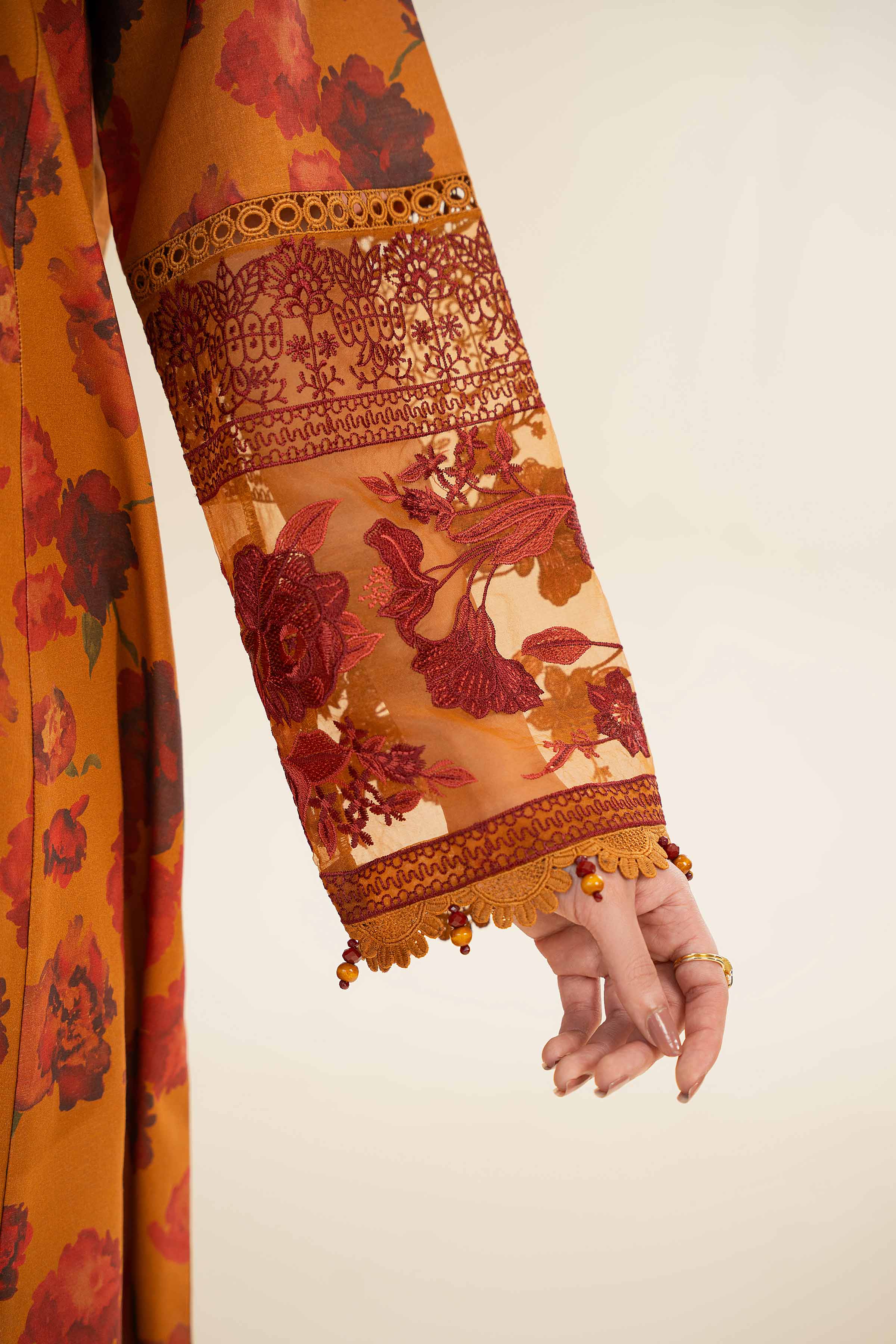 3 Piece - Printed Embroidered Suit - 42501216 for Women - Unstitched Collection | Nishat | Shop Online