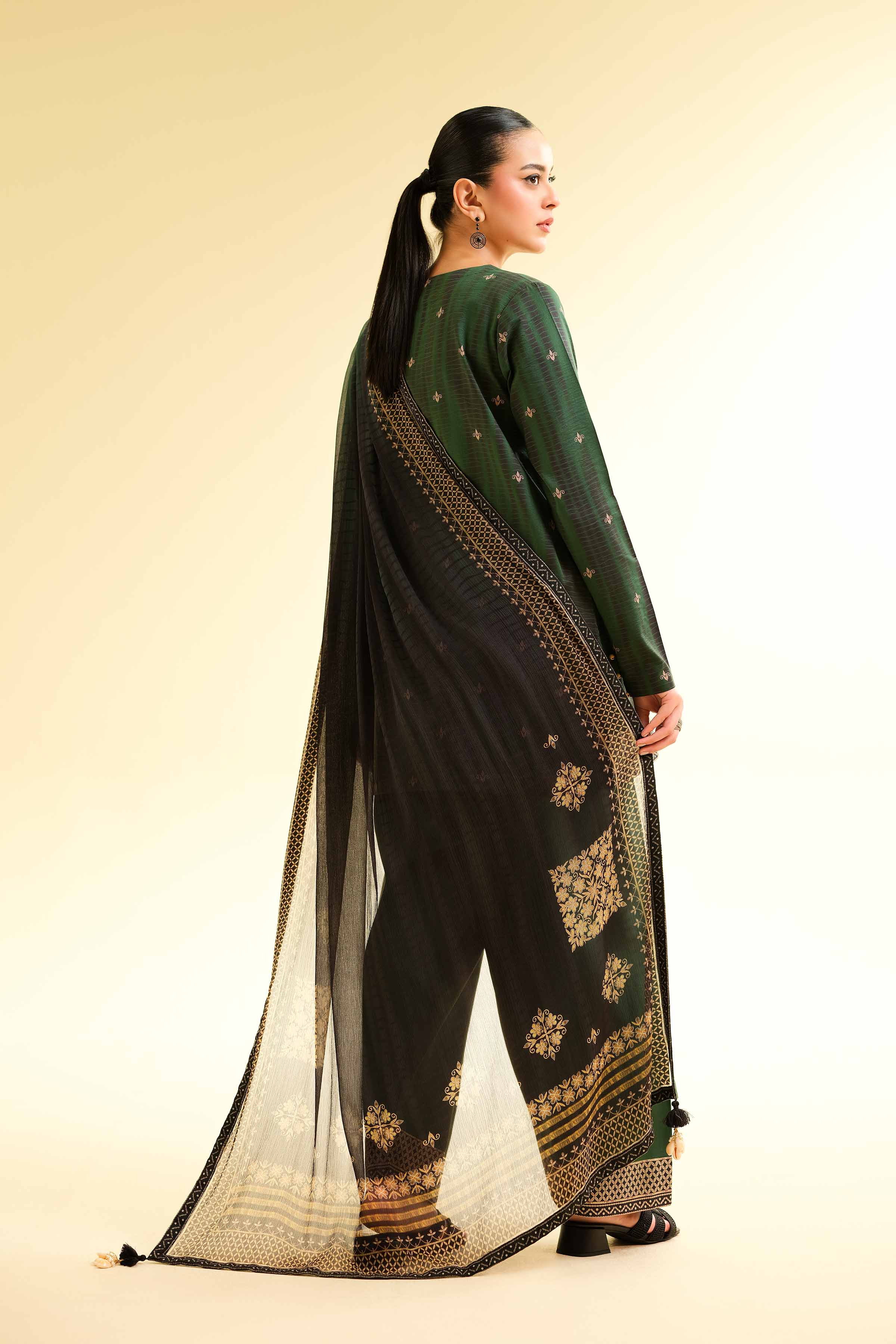 3 Piece - Printed Suit - 42501231 for Women - Unstitched Collection | Nishat | Shop Online