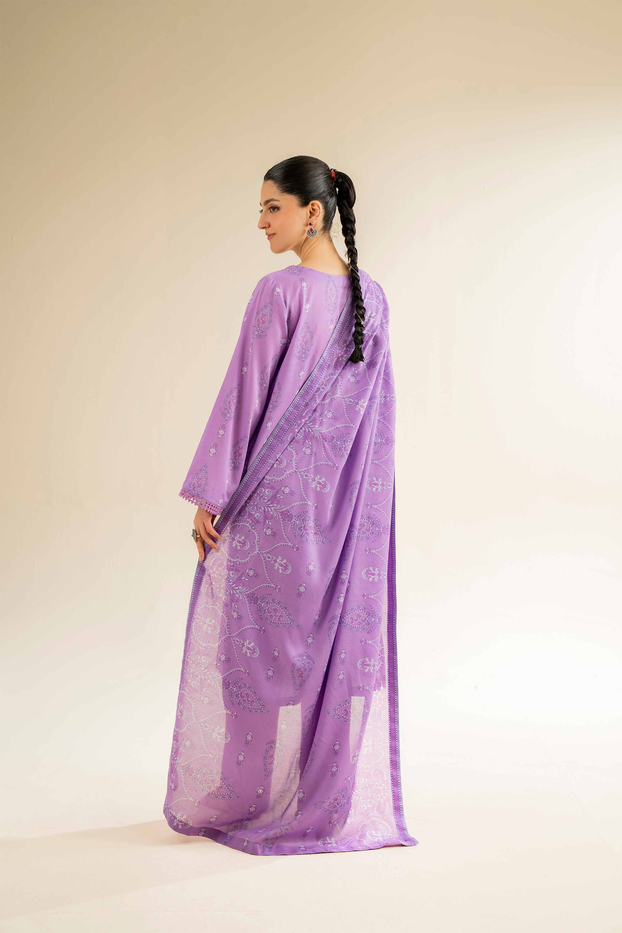 3 Piece - Printed Embroidered Suit - 42501237 for Women - Unstitched Collection | Nishat | Shop Online