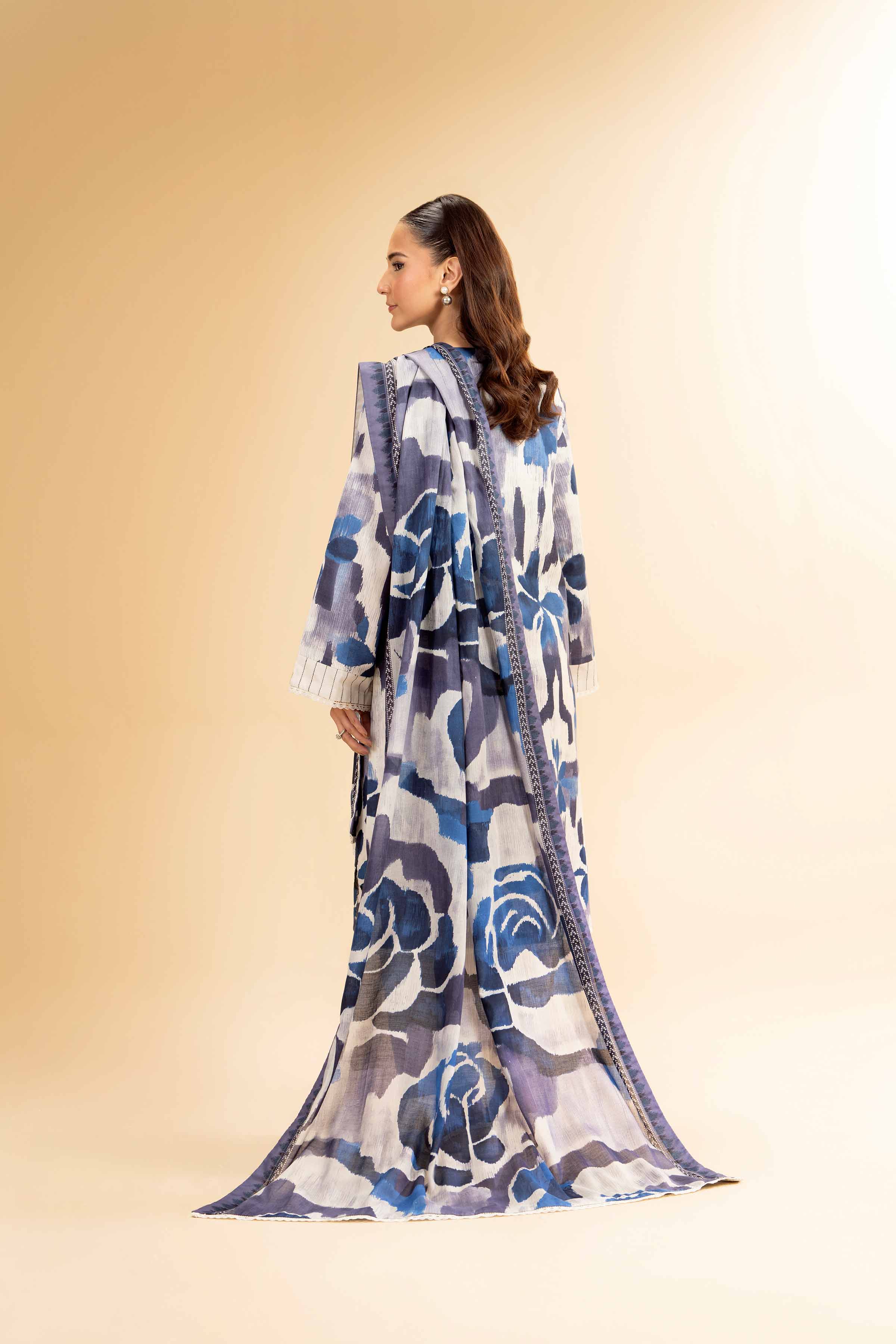 3 Piece - Printed Embroidered Suit - 42501240 for Women - Unstitched Collection | Nishat | Shop Online