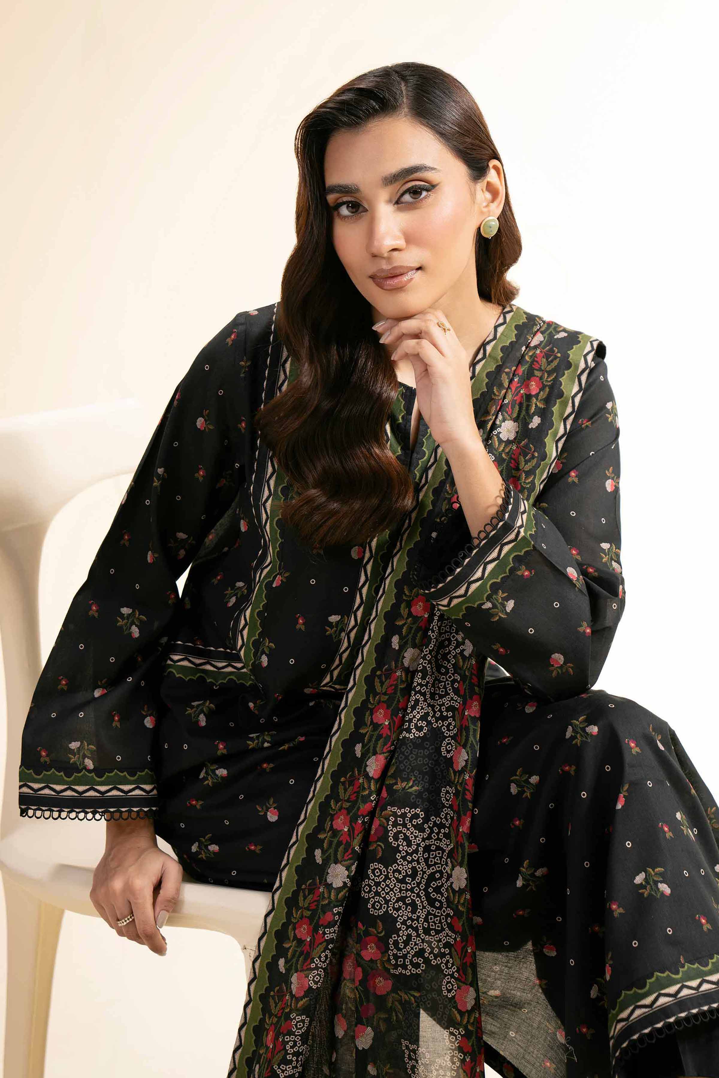 3 Piece - Printed Suit - 42501246 for Women - Unstitched Collection | Nishat | Shop Online