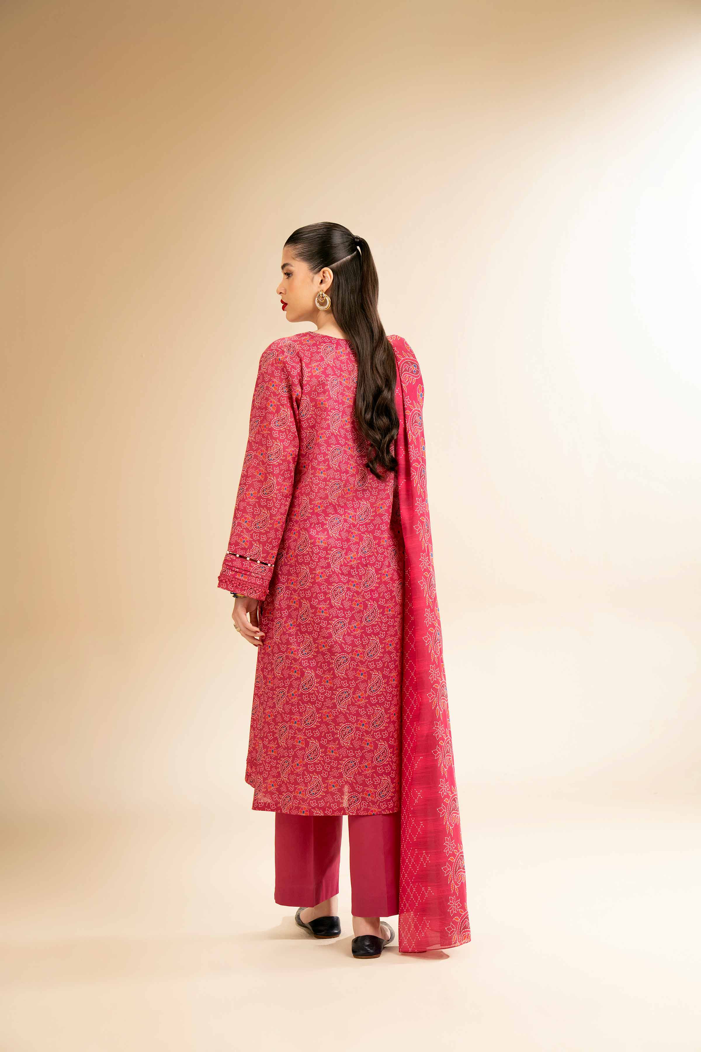 3 Piece - Printed Suit - 42501255 for Women - Unstitched Collection | Nishat | Shop Online