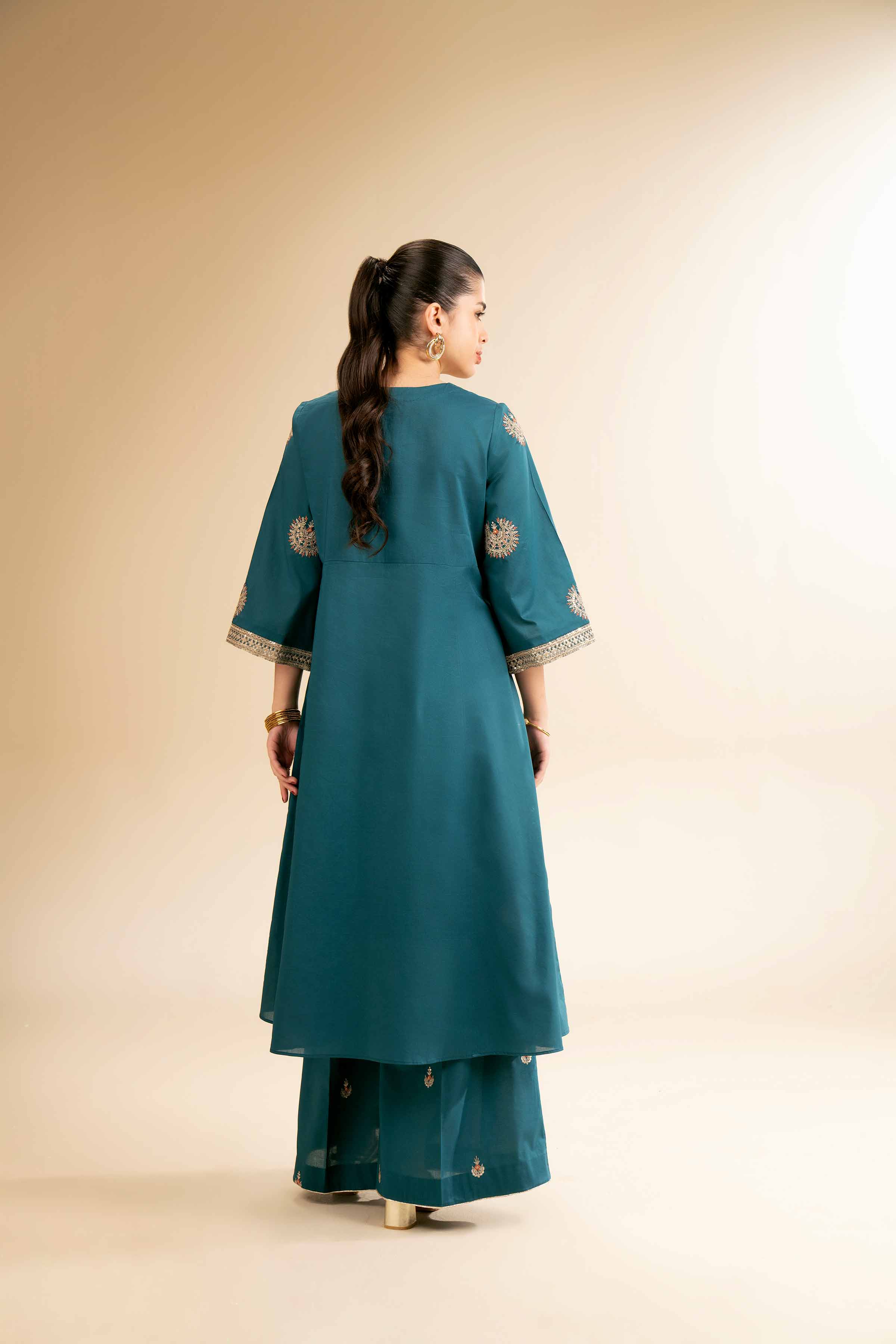 2 Piece - Dyed Embroidered Suit - 42501257 for Women - Unstitched Collection | Nishat | Shop Online