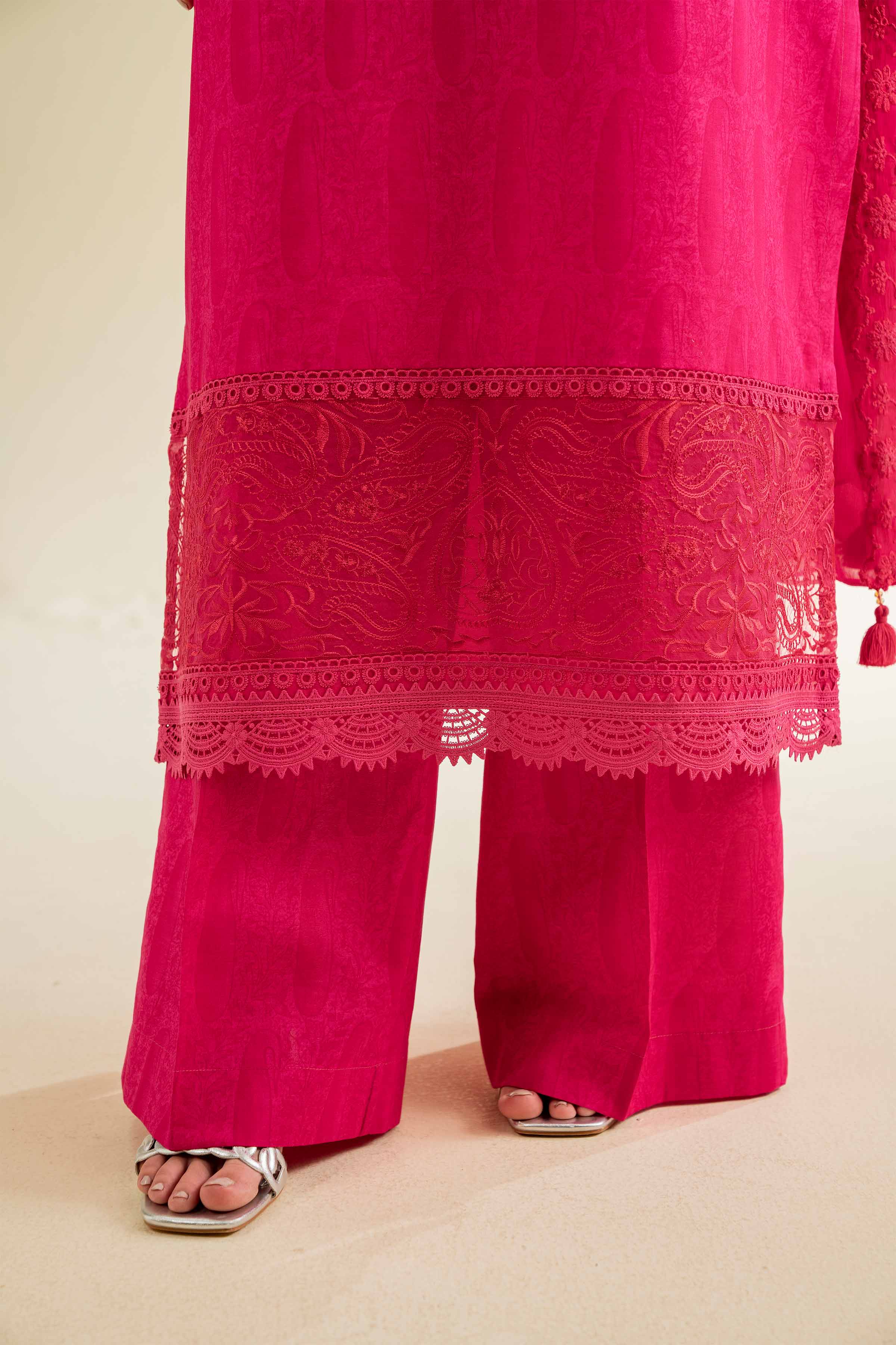 3 Piece - Printed Embroidered Suit - 42501276 for Women - Unstitched Collection | Nishat | Shop Online