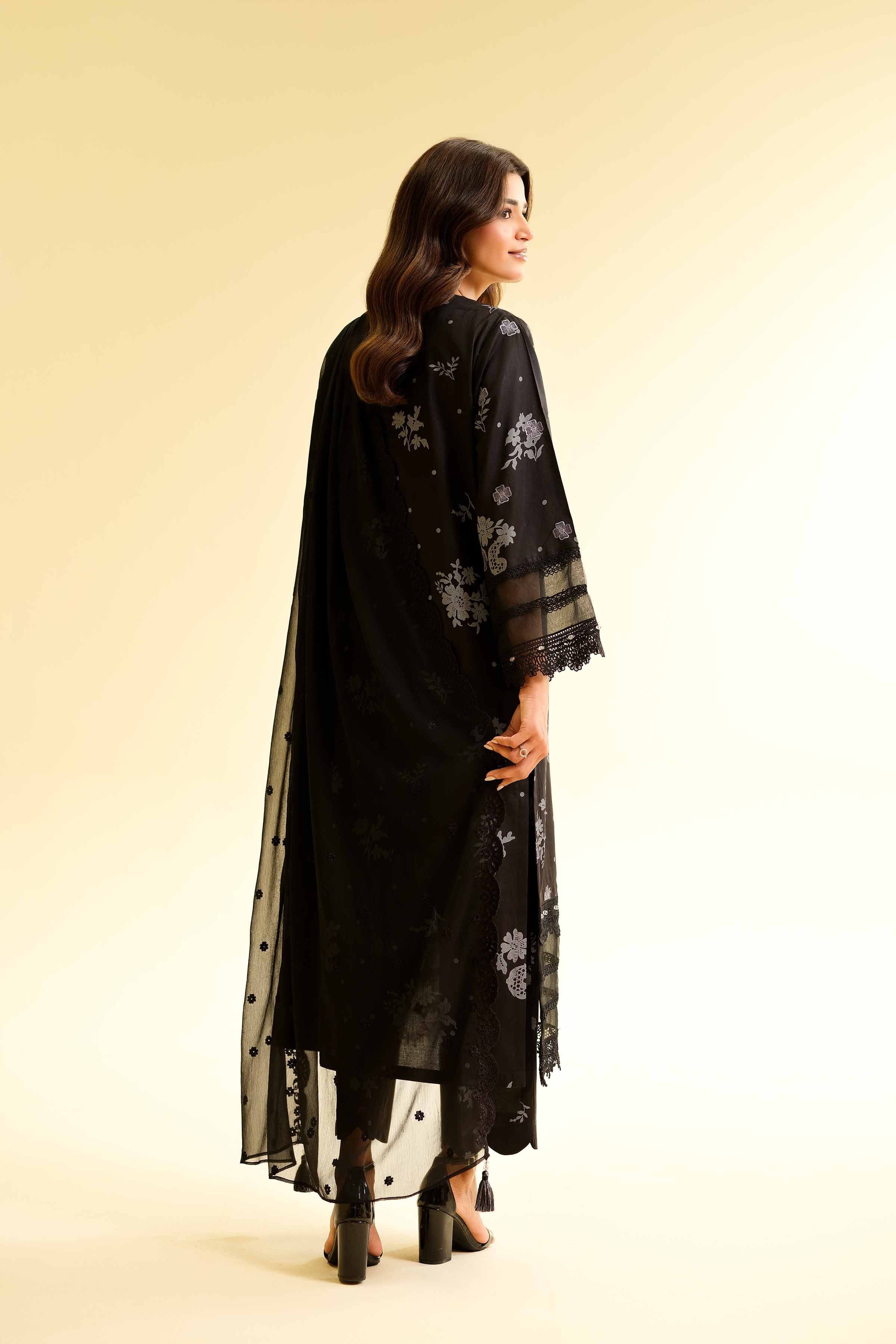 3 Piece - Printed Embroidered Suit - 42501277 for Women - Unstitched Collection | Nishat | Shop Online