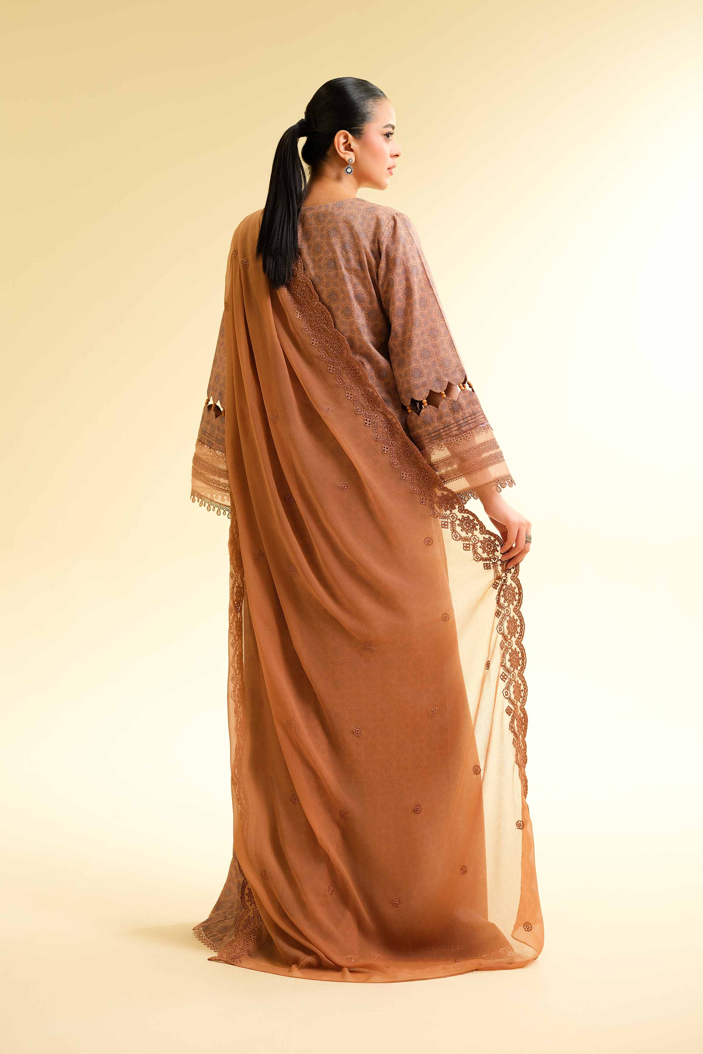3 Piece - Printed Embroidered Suit - 42501282 for Women - Unstitched Collection | Nishat | Shop Online