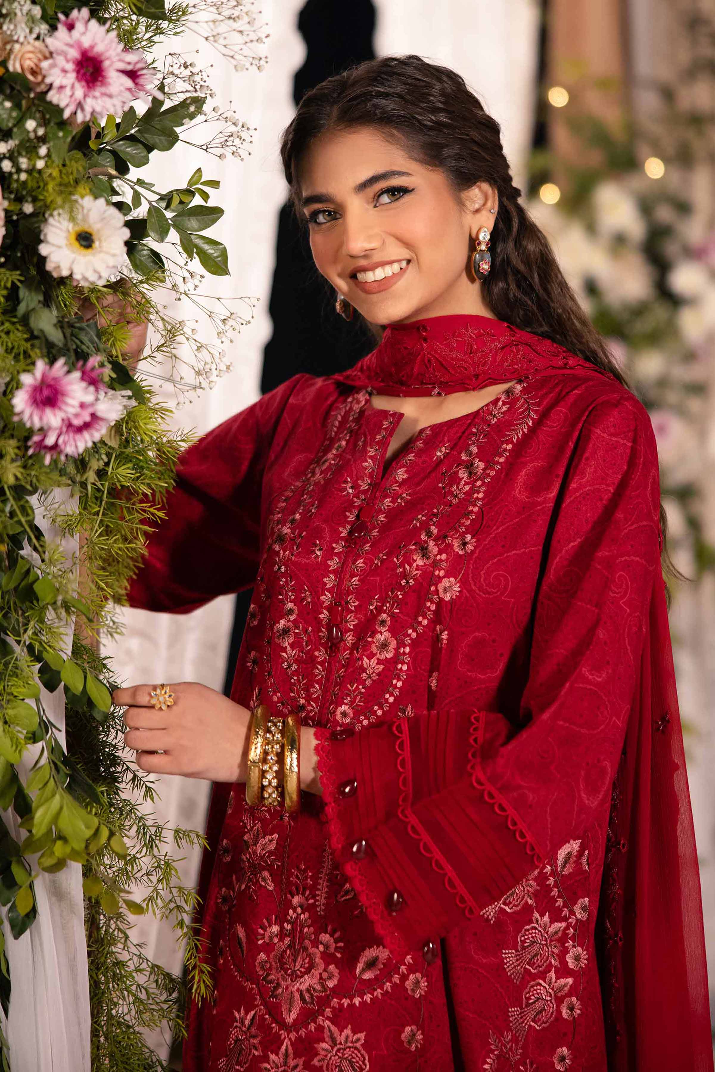 3 Piece - Printed Embroidered Suit - 42501283 for Women - Unstitched Collection | Nishat | Shop Online