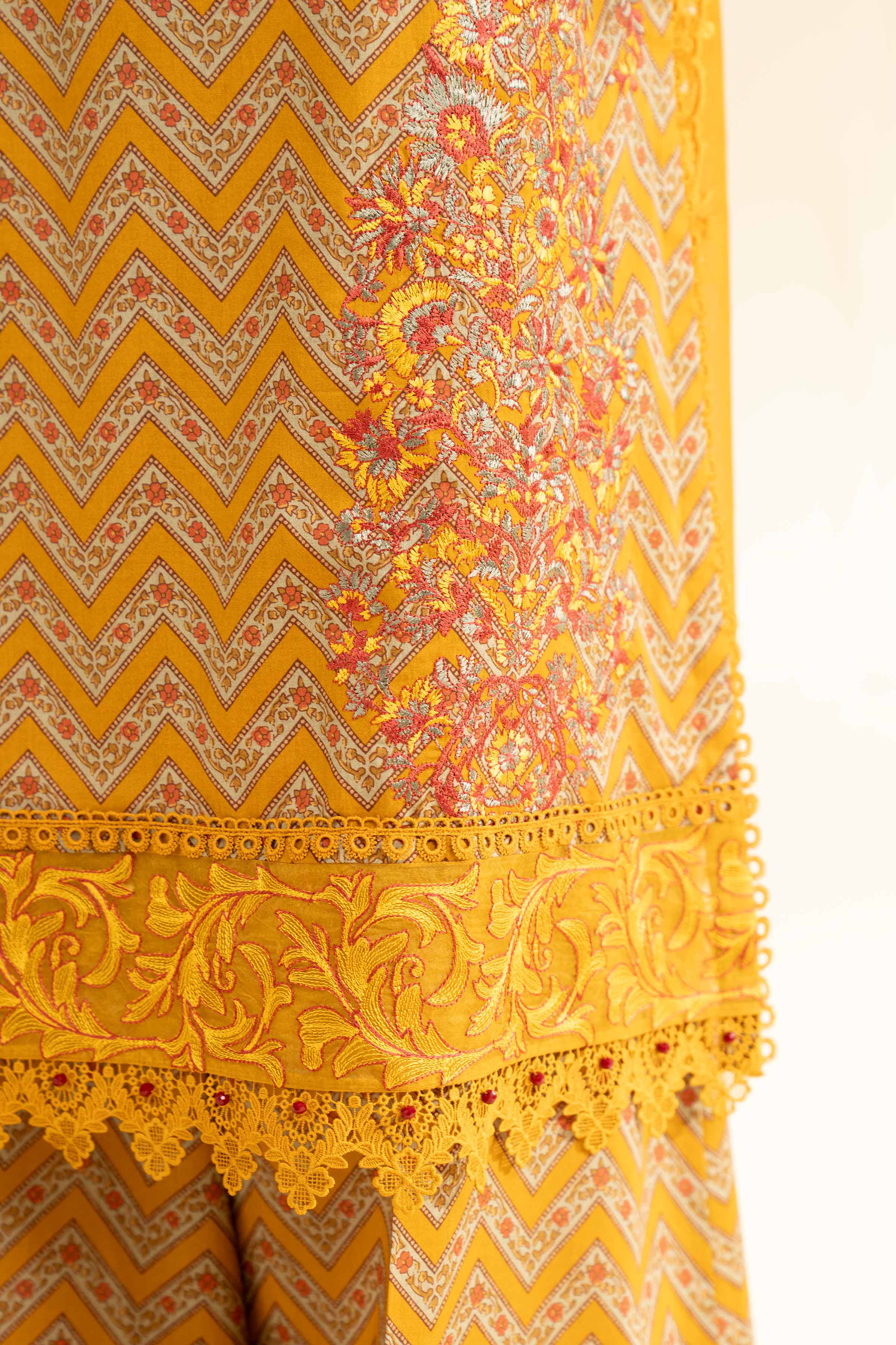 3 Piece - Printed Embroidered Suit - 42501285 for Women - Unstitched Collection | Nishat | Shop Online