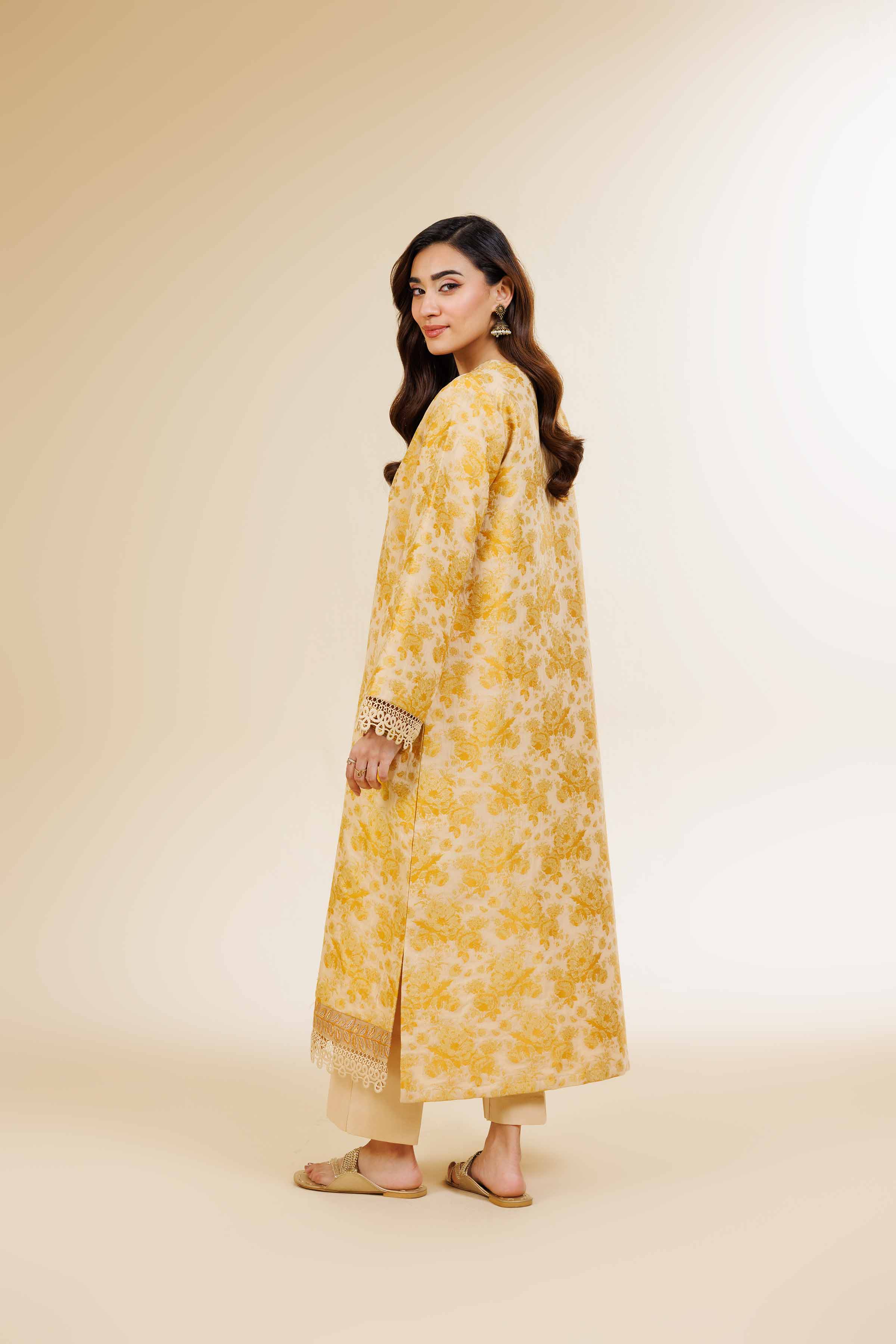 2 Piece - Jacquard Embroidered Suit - 42501286 for Women - Unstitched Collection | Nishat | Shop Online