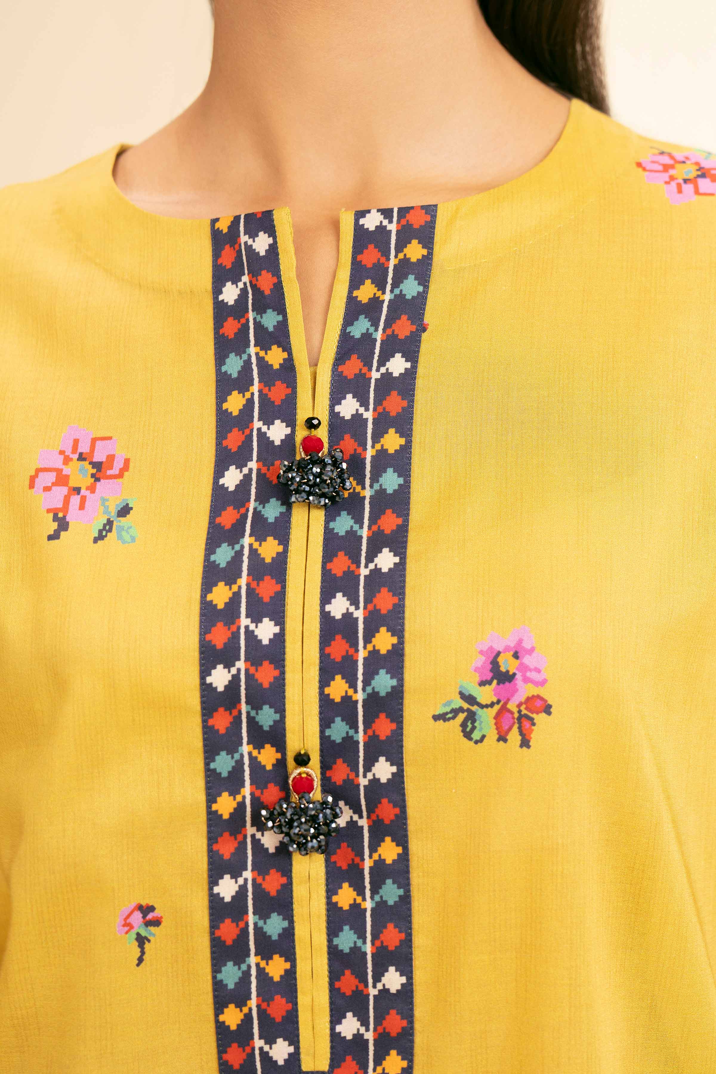 3 Piece - Printed Embroidered Suit - 42501306 for Women - Unstitched Collection | Nishat | Shop Online