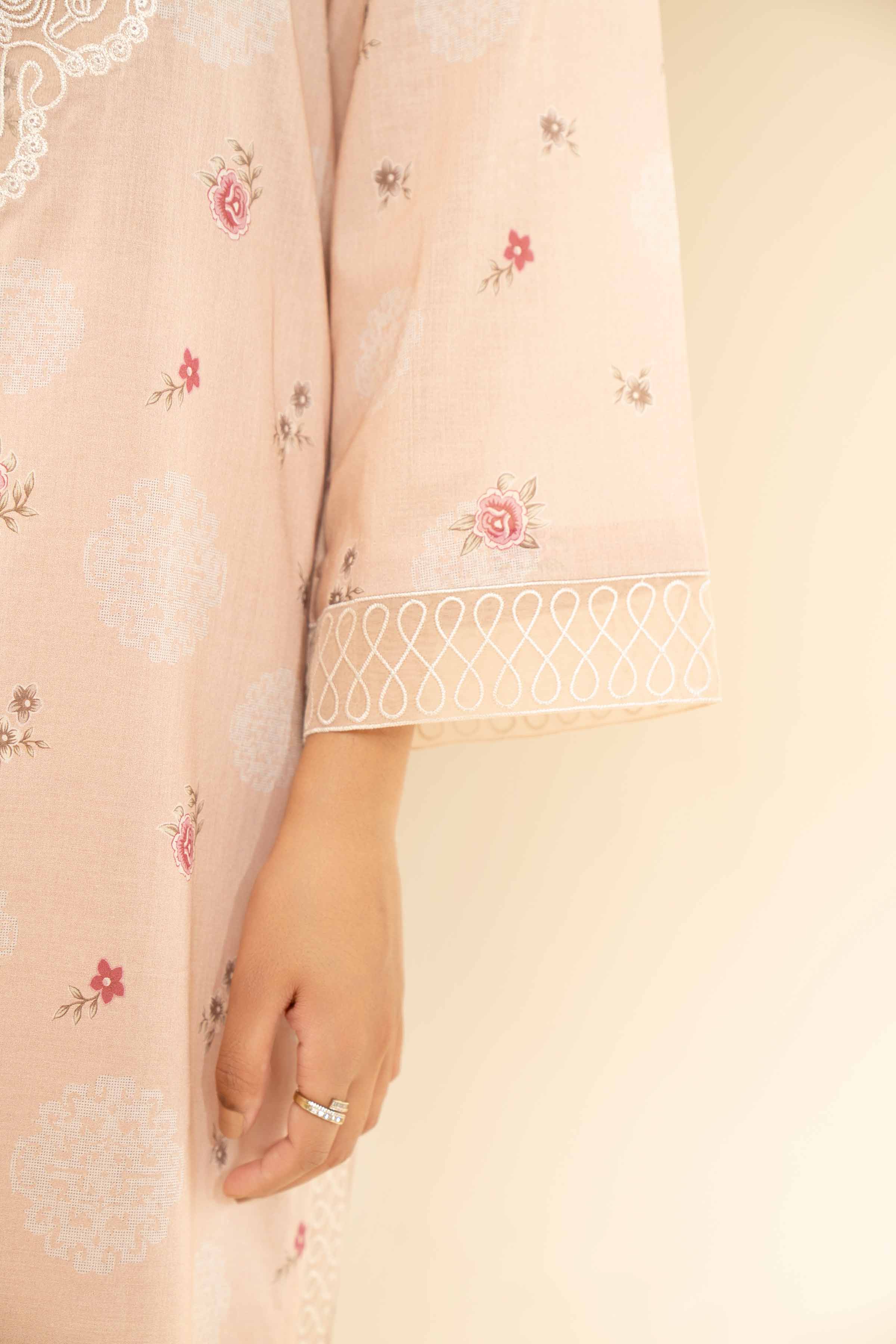 3 Piece - Printed Embroidered Suit - 42501307 for Women - Unstitched Collection | Nishat | Shop Online