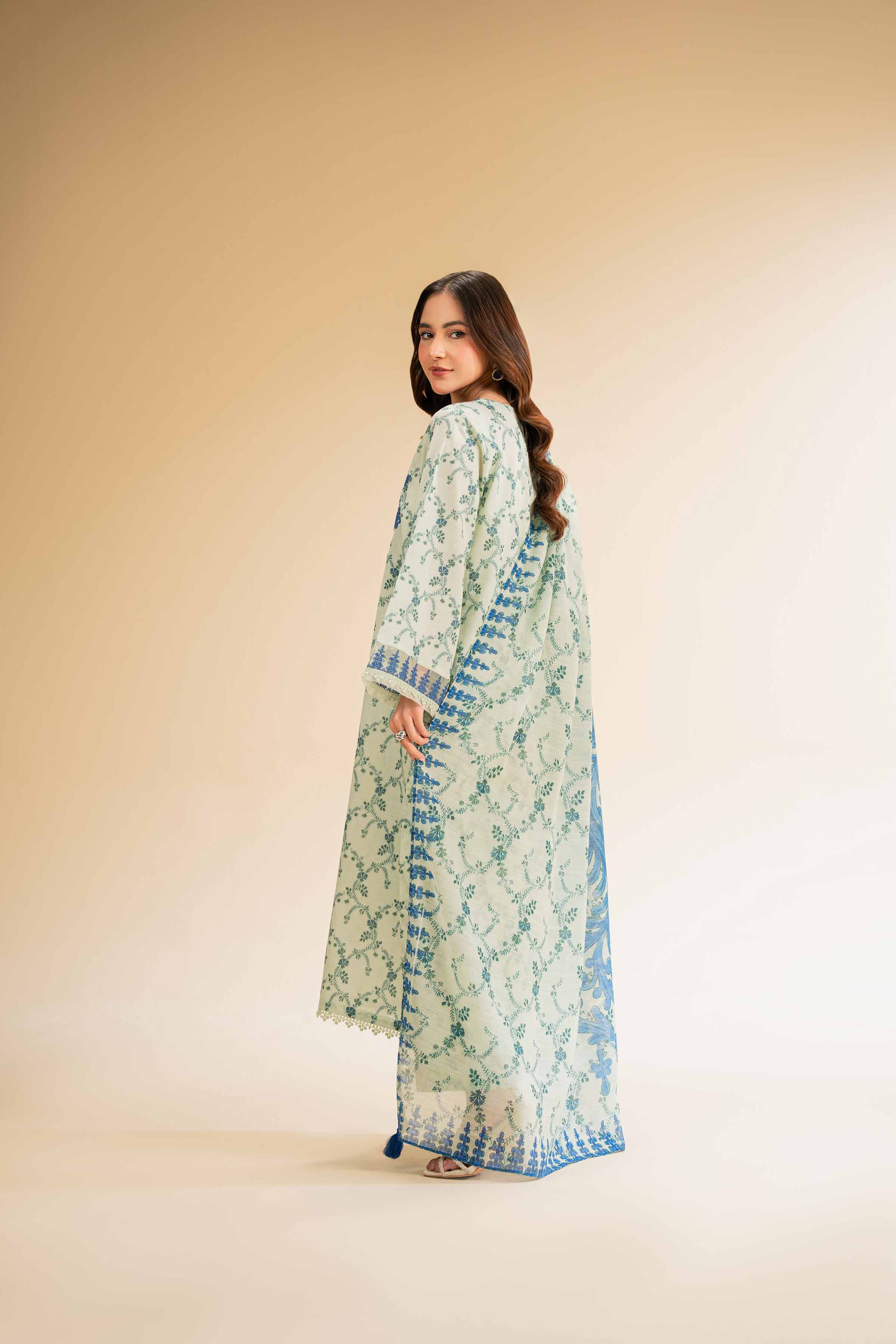3 Piece - Printed Embroidered Suit - 42501309 for Women - Unstitched Collection | Nishat | Shop Online