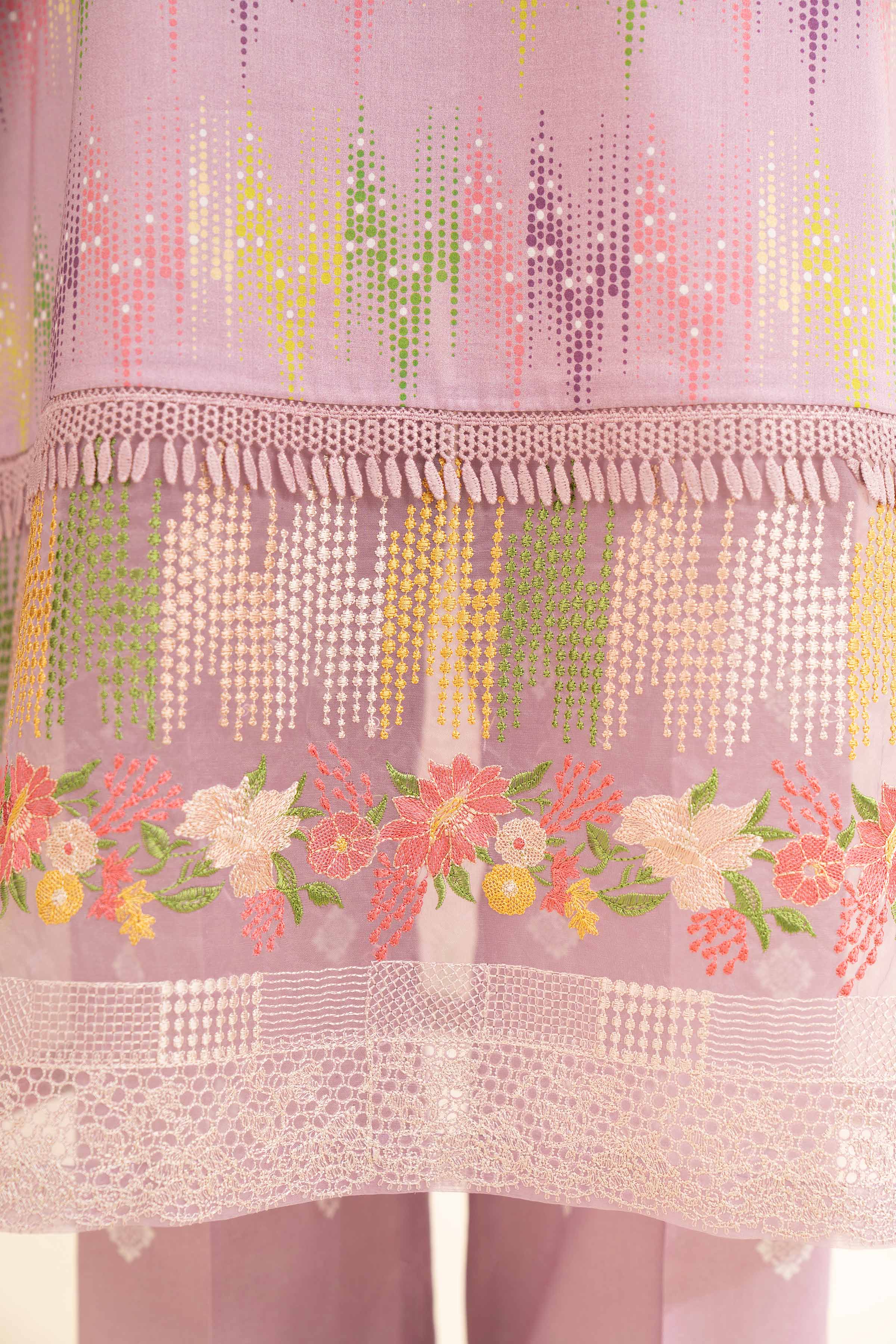 3 Piece - Printed Embroidered Suit - 42501311 for Women - Unstitched Collection | Nishat | Shop Online