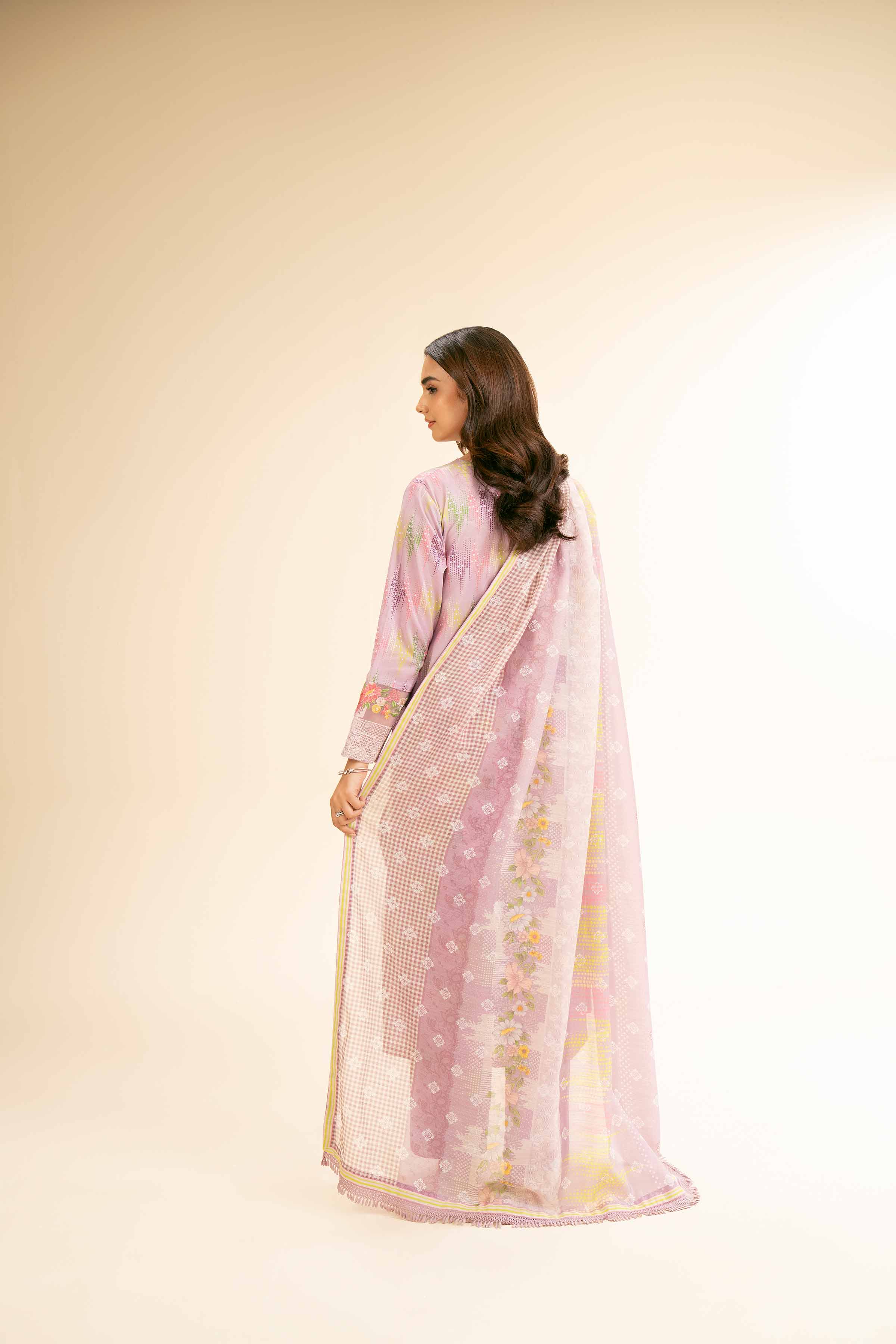 3 Piece - Printed Embroidered Suit - 42501311 for Women - Unstitched Collection | Nishat | Shop Online