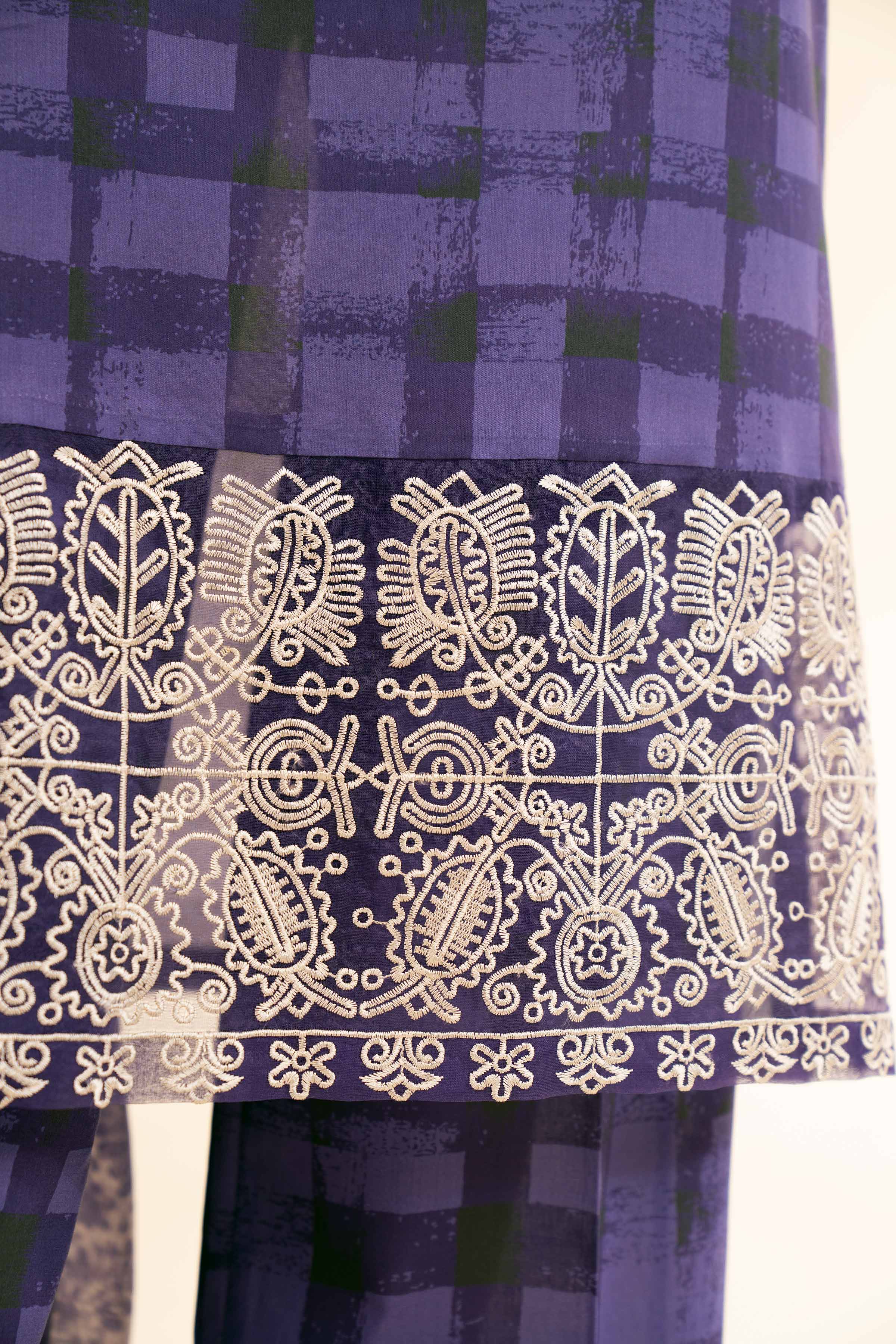 3 Piece - Printed Embroidered Suit - 42501312 for Women - Unstitched Collection | Nishat | Shop Online