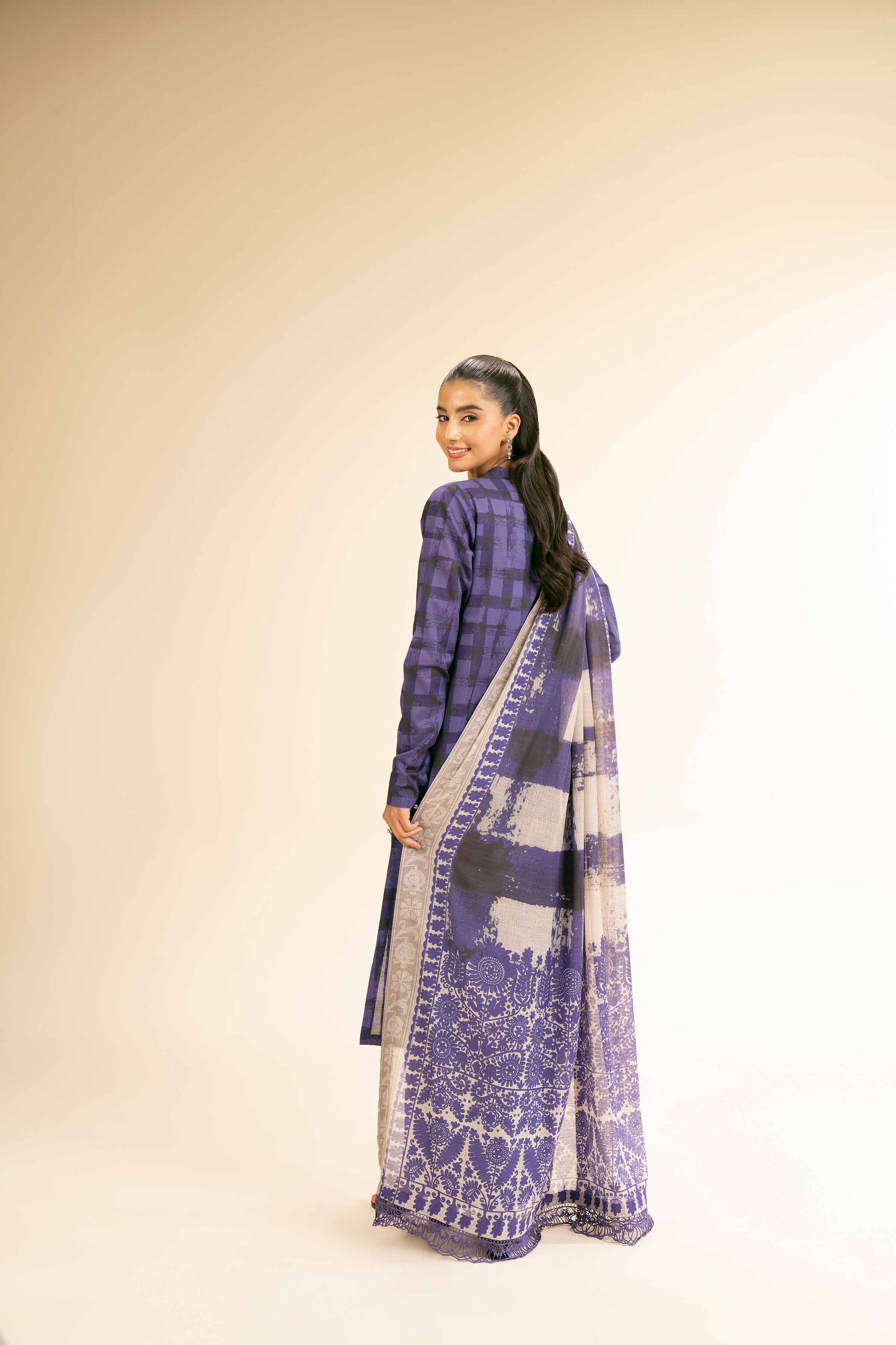 3 Piece - Printed Embroidered Suit - 42501312 for Women - Unstitched Collection | Nishat | Shop Online