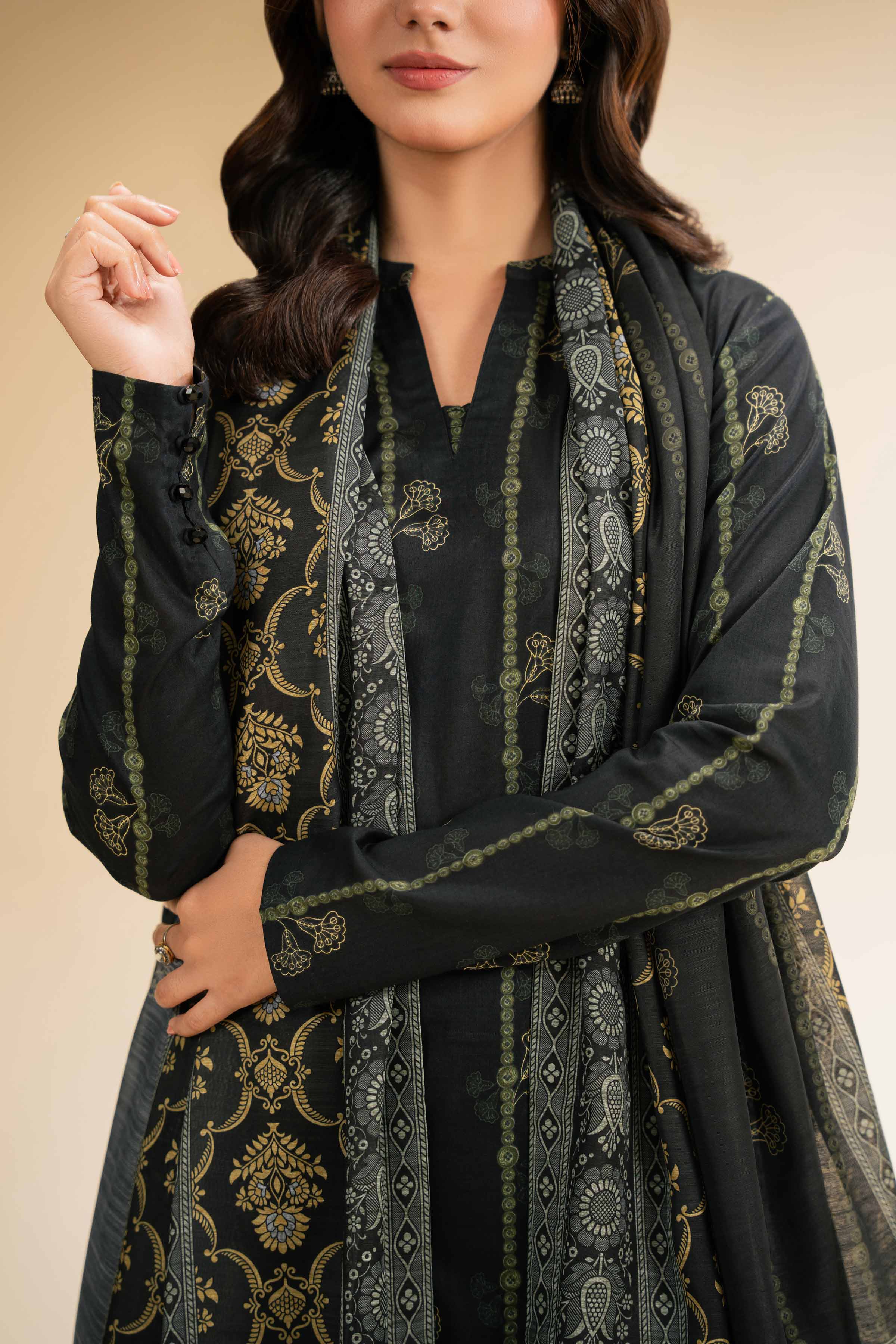 3 Piece - Printed Suit - 42501322 for Women - Unstitched Collection | Nishat | Shop Online