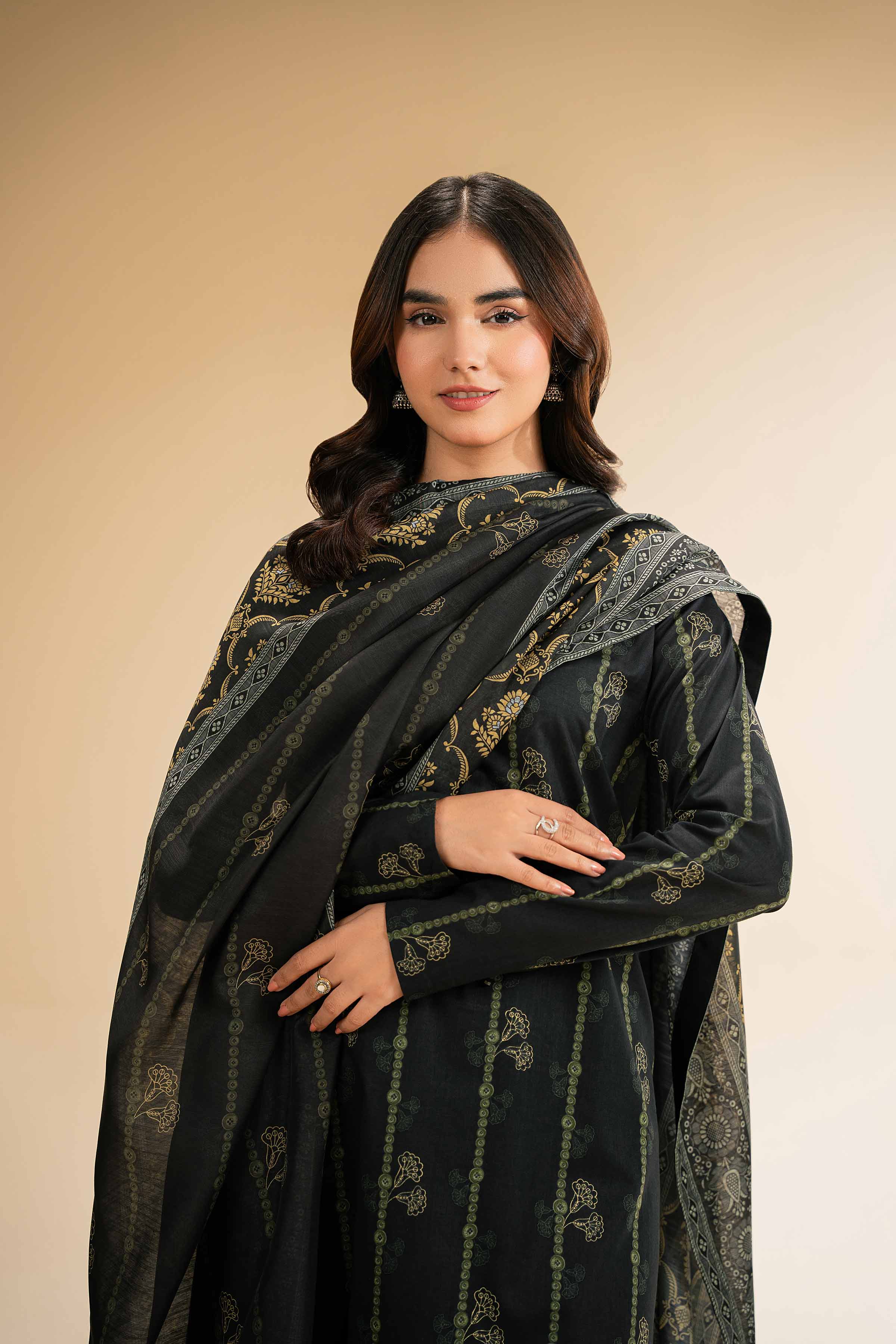 3 Piece - Printed Suit - 42501322 for Women - Unstitched Collection | Nishat | Shop Online