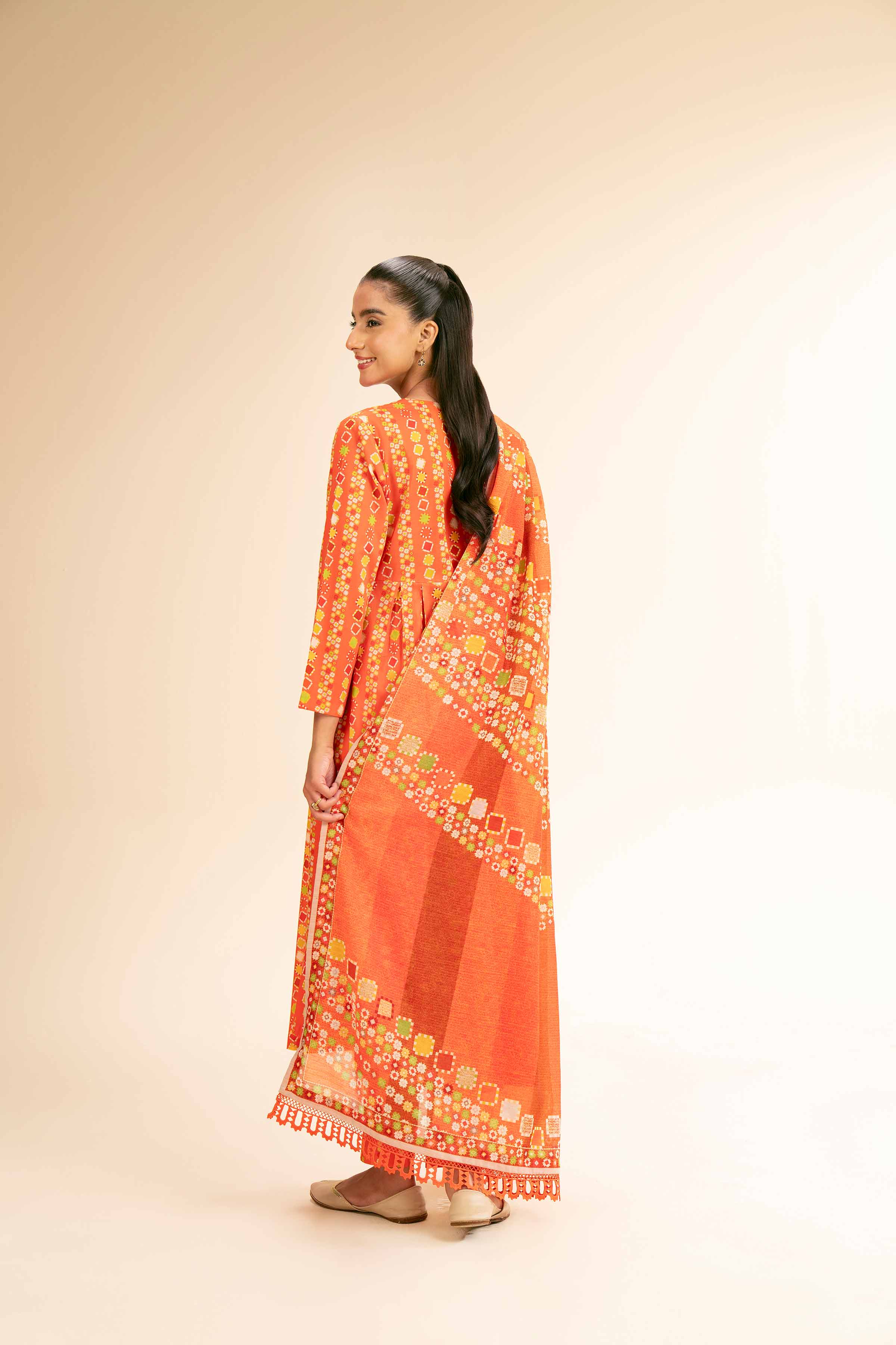 3 Piece - Printed Suit - 42501324 for Women - Unstitched Collection | Nishat | Shop Online