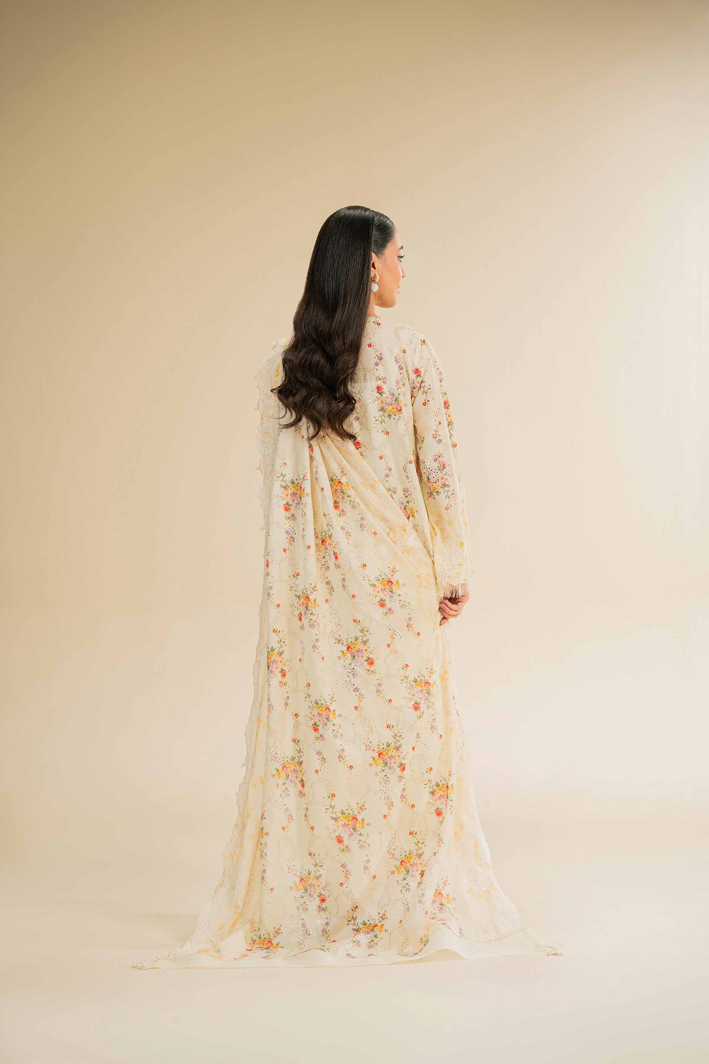 3 Piece - Digital Printed Embroidered Suit - 42501343 for Women - Unstitched Collection | Nishat | Shop Online