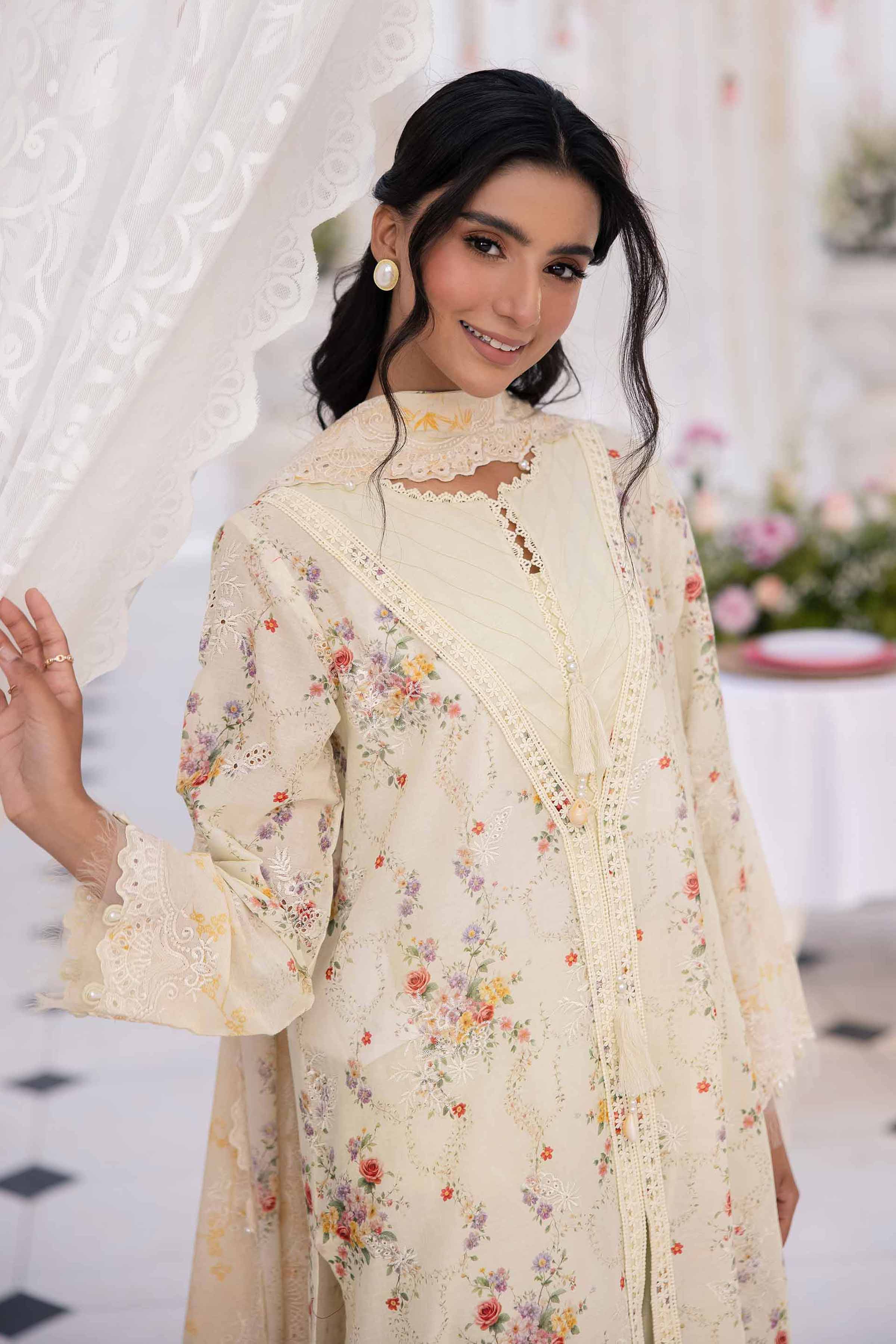3 Piece - Digital Printed Embroidered Suit - 42501343 for Women - Unstitched Collection | Nishat | Shop Online