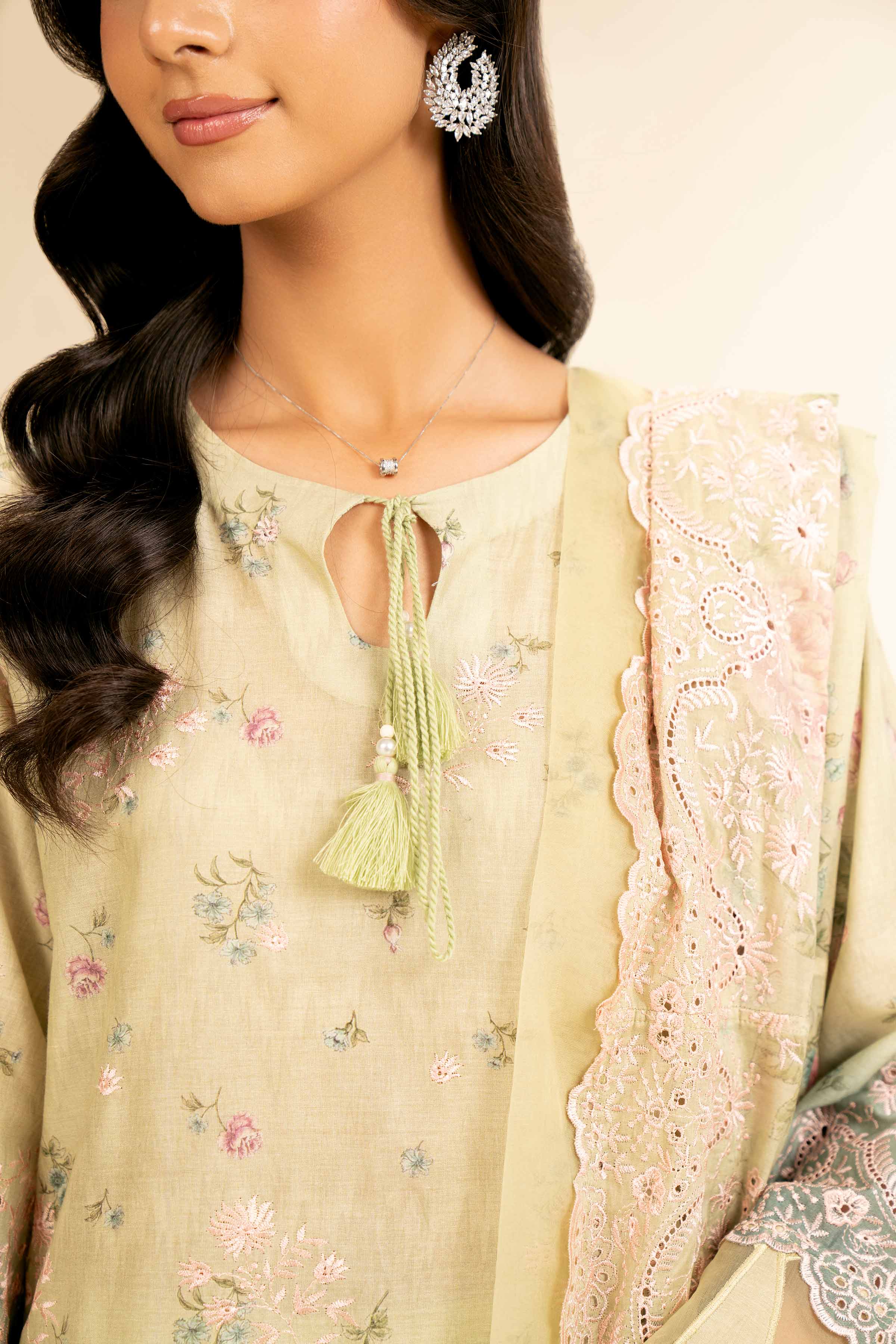 3 Piece - Digital Printed Embroidered Suit - 42501344 for Women - Unstitched Collection | Nishat | Shop Online