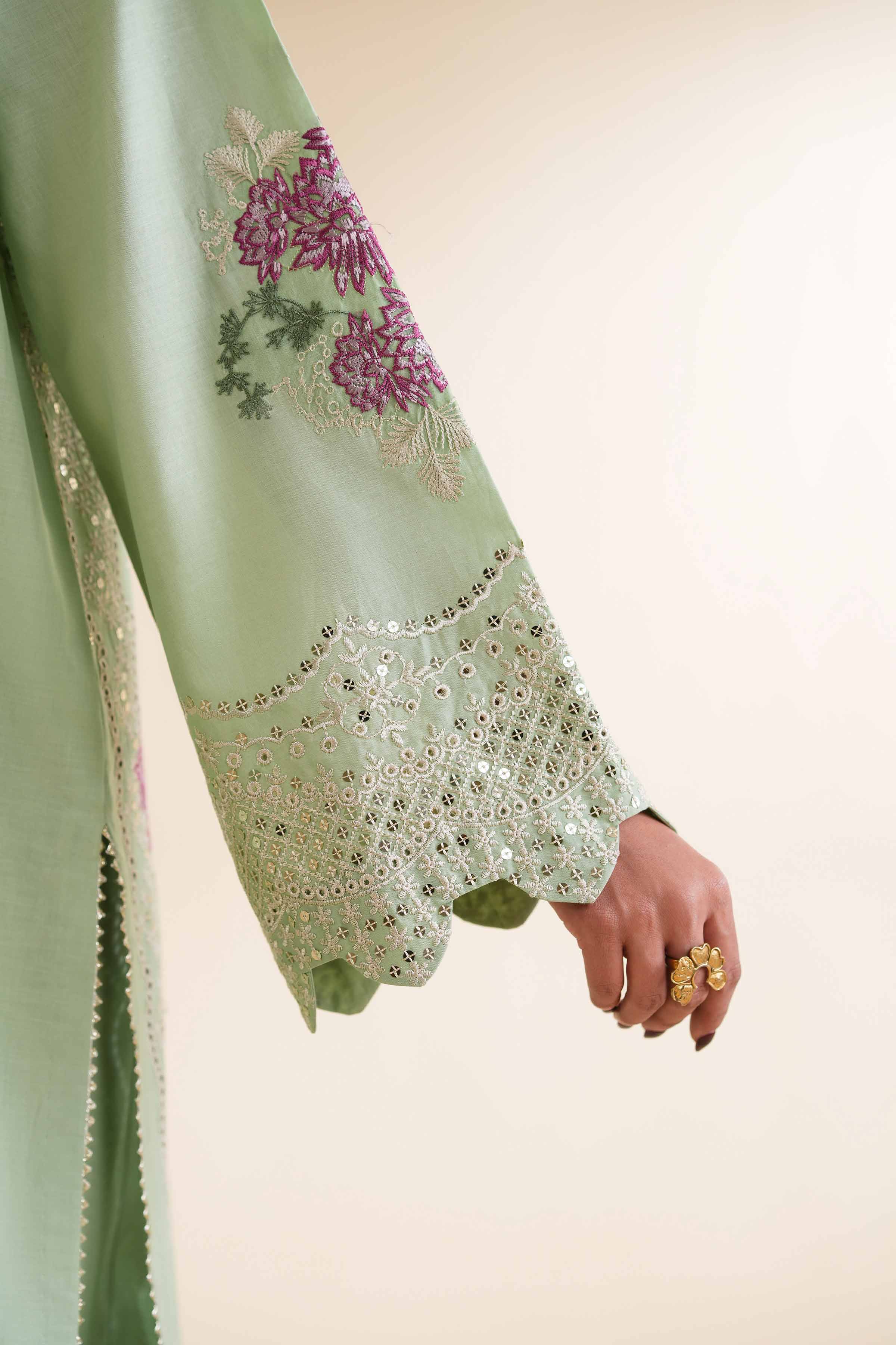 3 Piece - Dyed Embroidered Suit - 42501349 for Women - Unstitched Collection | Nishat | Shop Online
