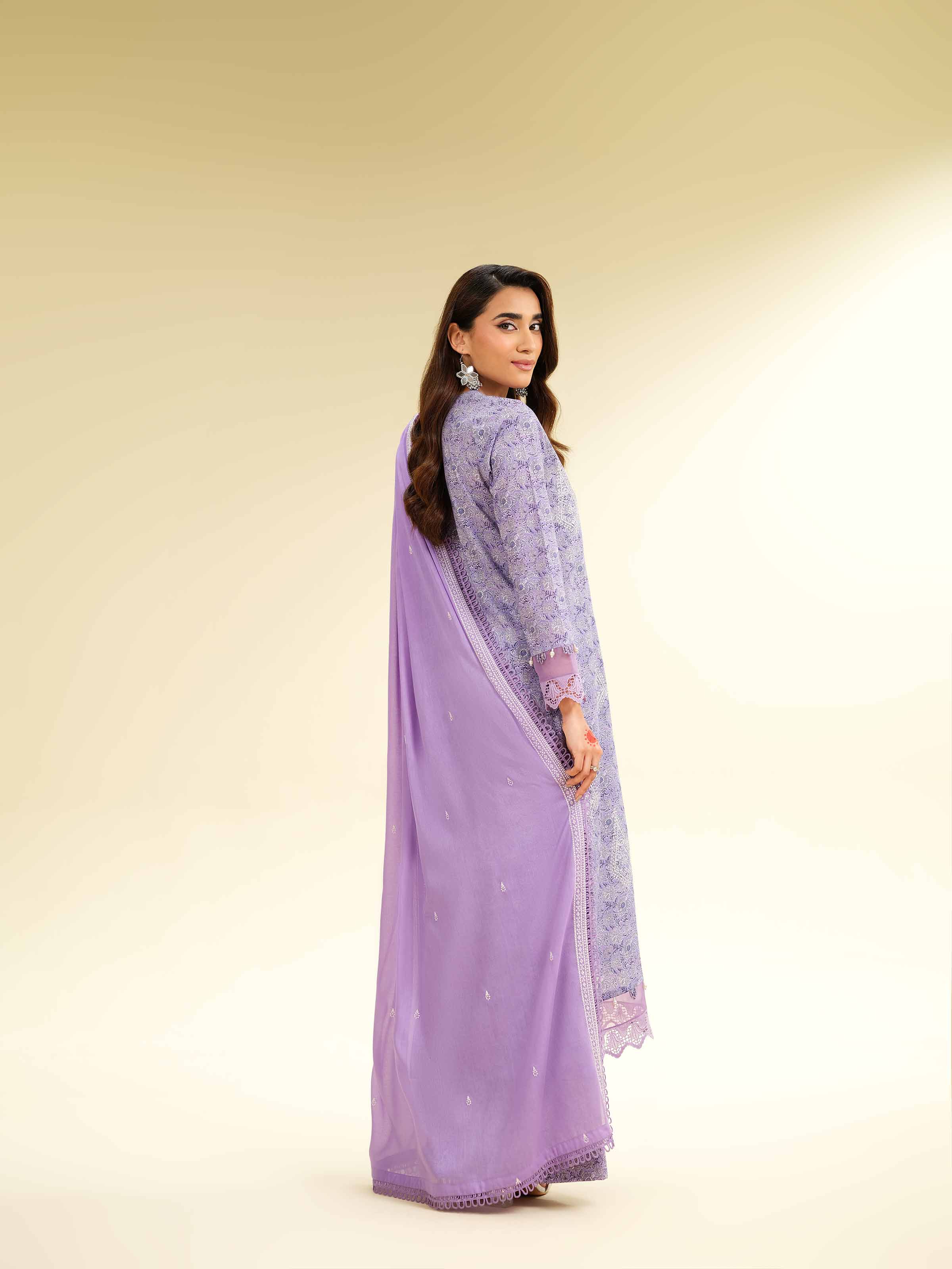 3 Piece - Printed Embroidered Suit - 42501362 for Women - Unstitched Collection | Nishat | Shop Online