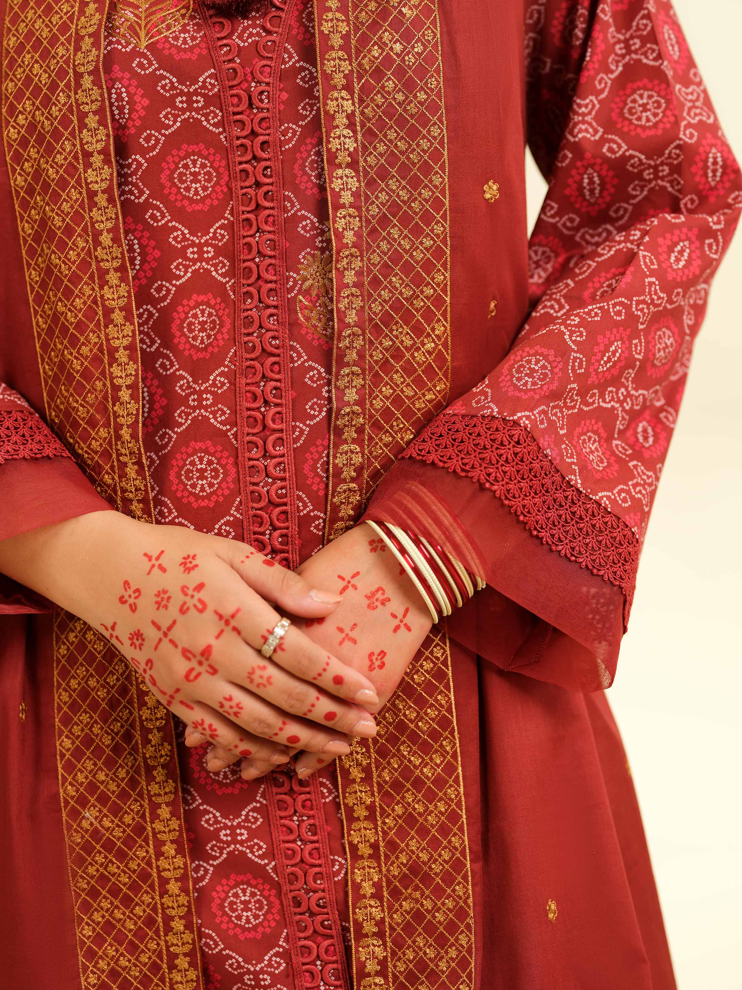3 Piece - Printed Embroidered Suit - 42501363 for Women - Unstitched Collection | Nishat | Shop Online