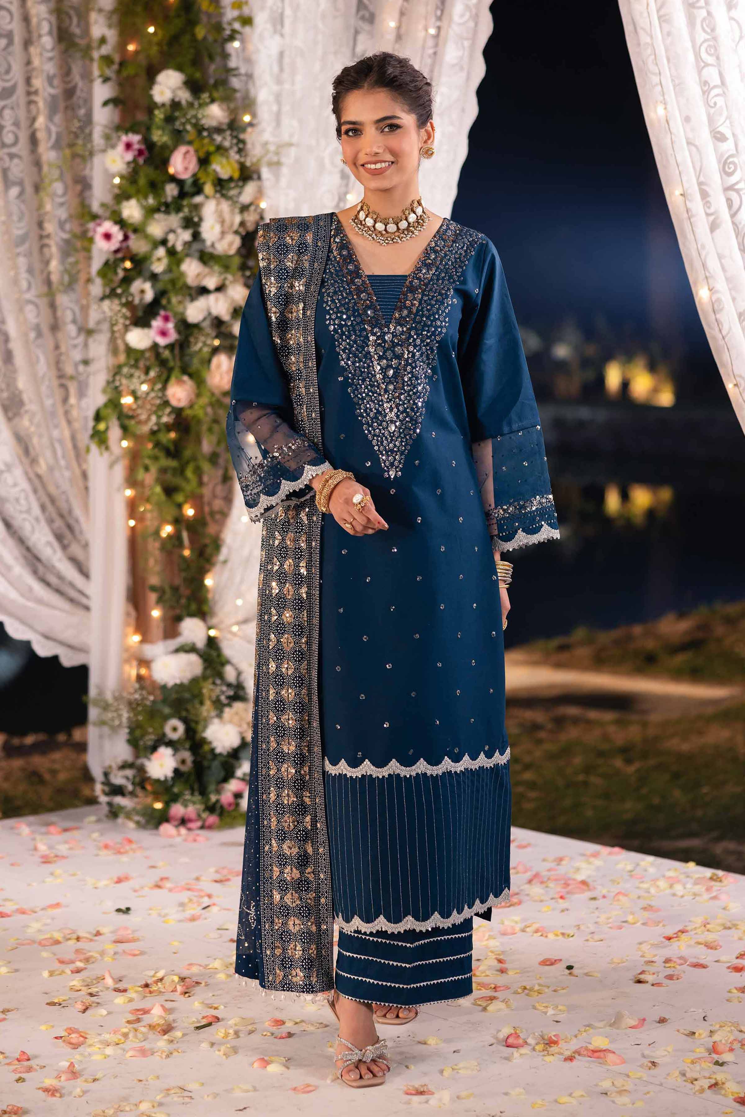 3 Piece - Embellished Suit - 42501368 for Women - Unstitched Collection | Nishat | Shop Online
